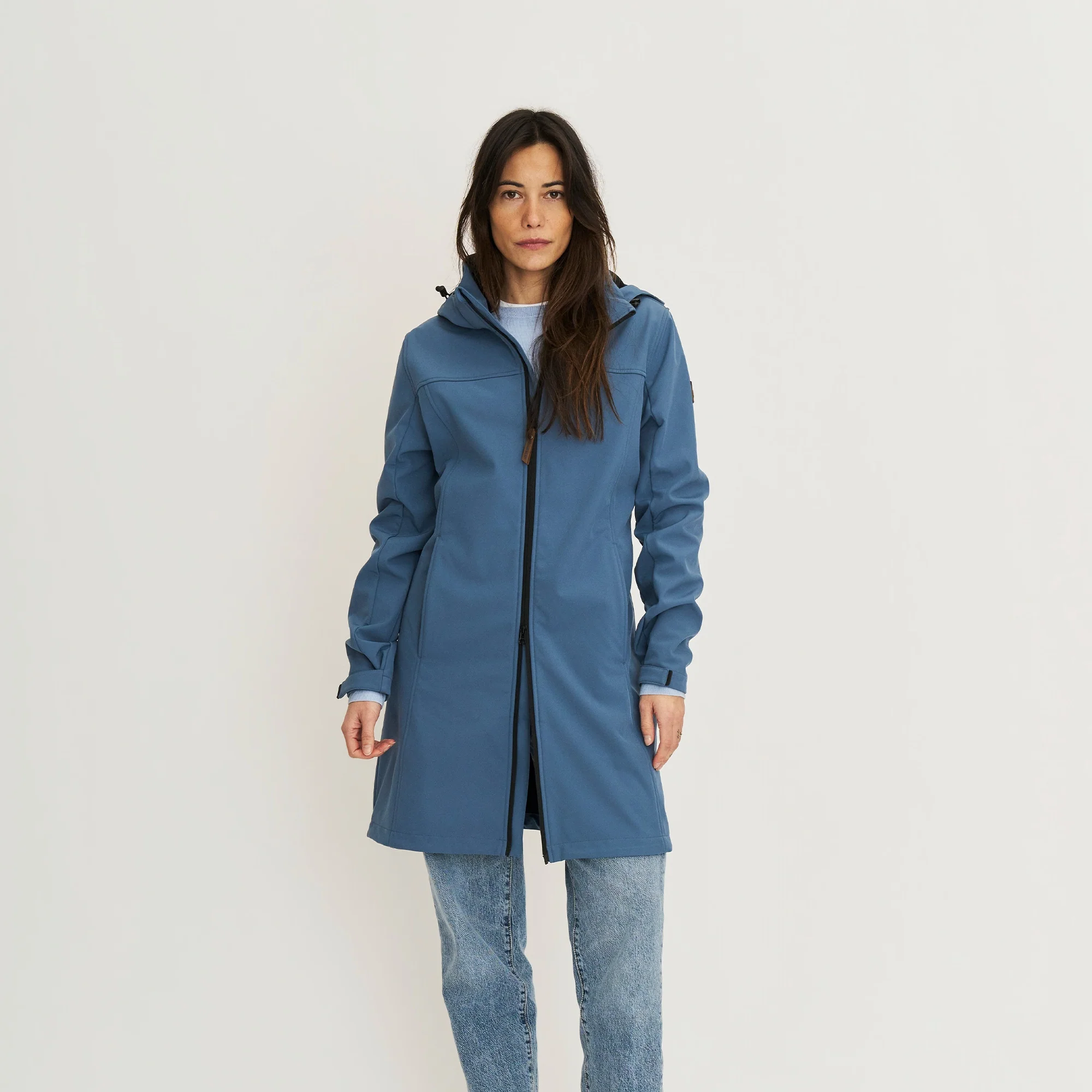 Marja Women - Softshell jacket - Waterproof - Blue - Image 2