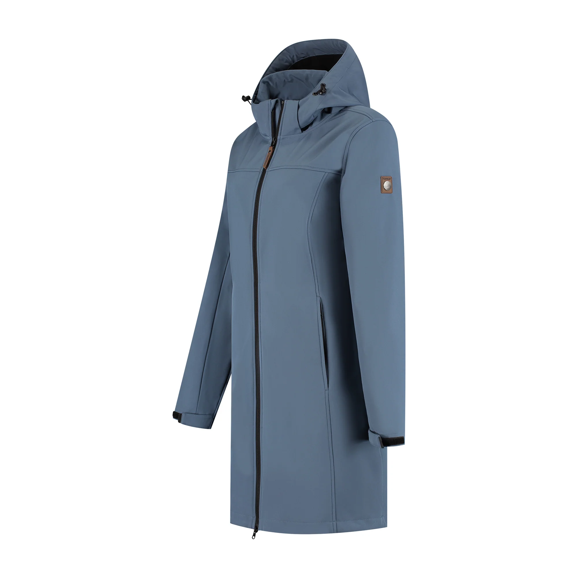 Marja Women - Softshell jacket - Waterproof - Blue - Image 3