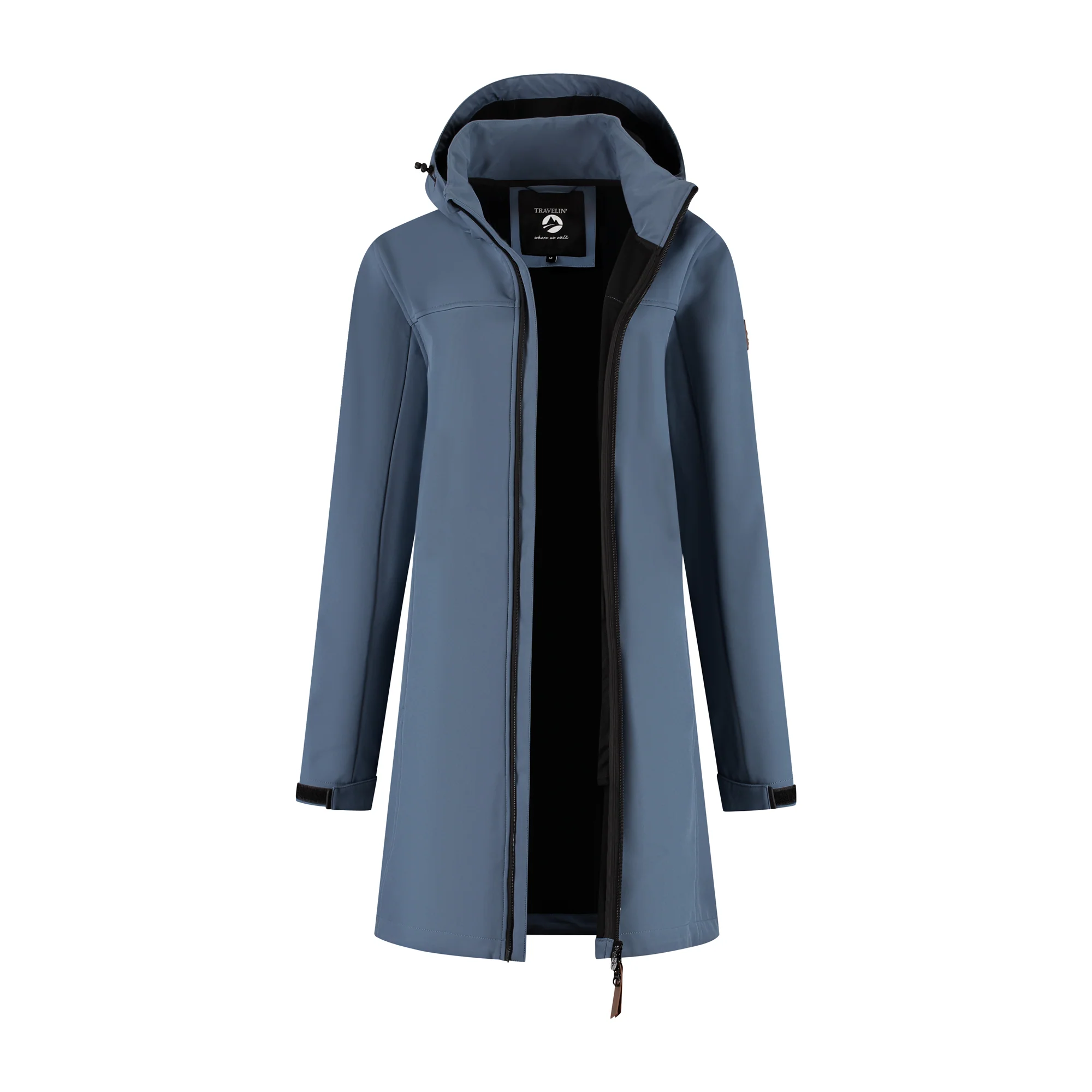 Marja Women - Softshell jacket - Waterproof - Blue - Image 4