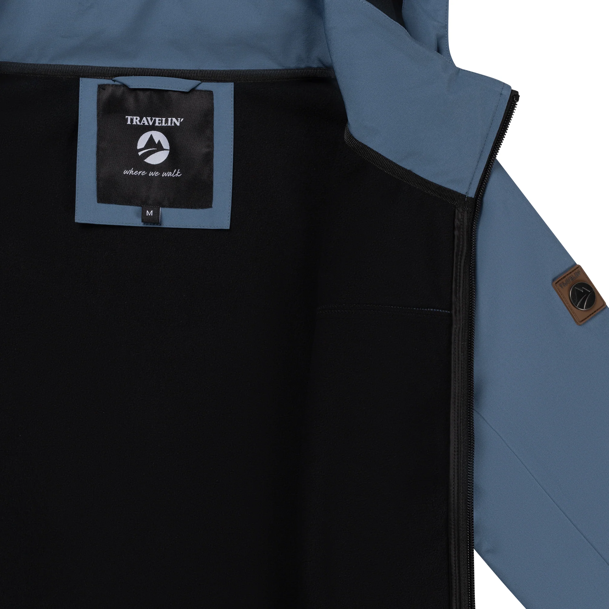 Marja Women - Softshell jacket - Waterproof - Blue - Image 7