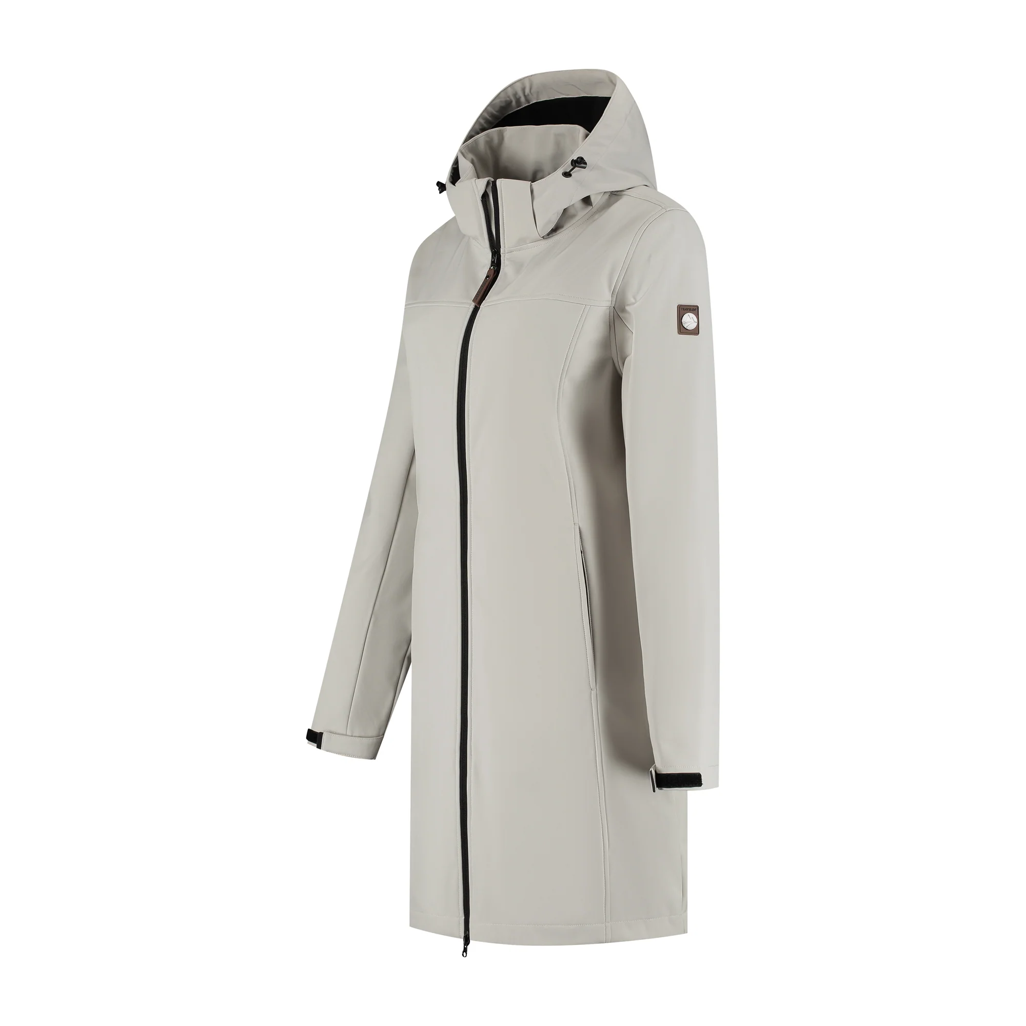 Marja Women - Softshell jacket - Waterproof - Sand - Image 3