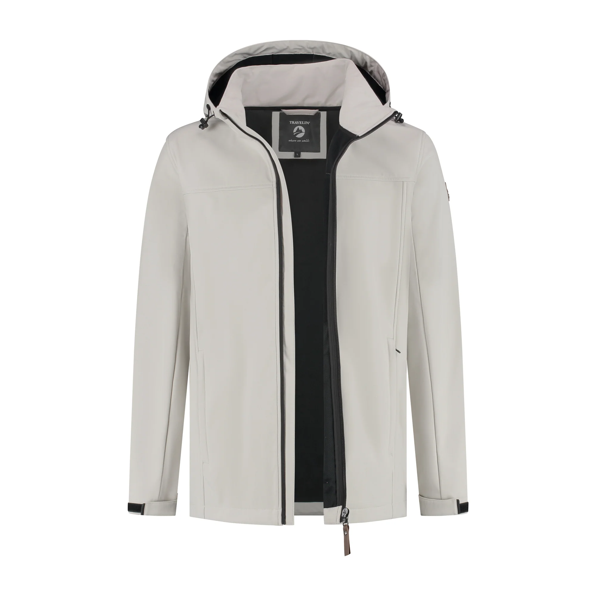 Mikkel Men - Softshell jacket - Waterproof - Sand - Image 4