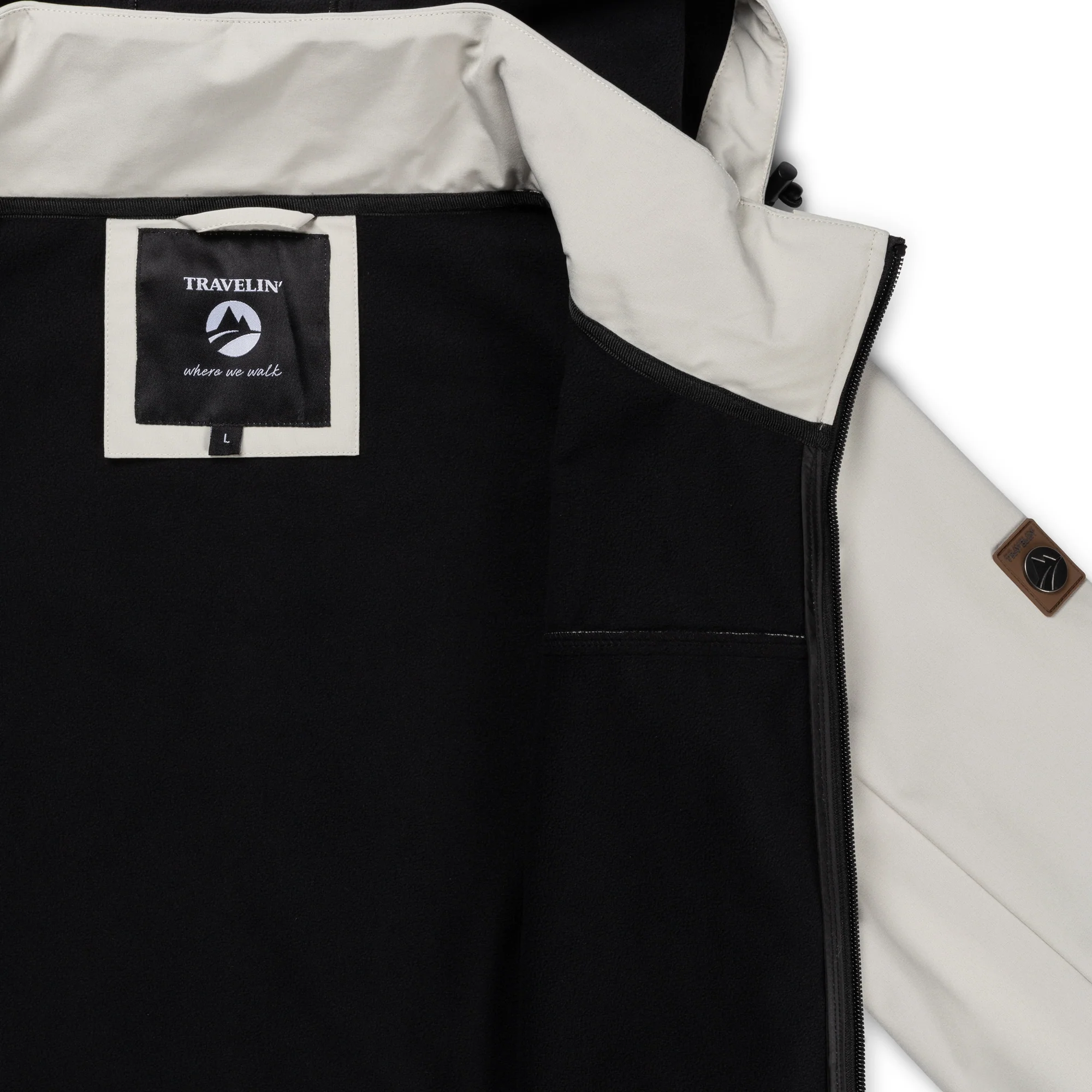 Mikkel Men - Softshell jacket - Waterproof - Sand - Image 7