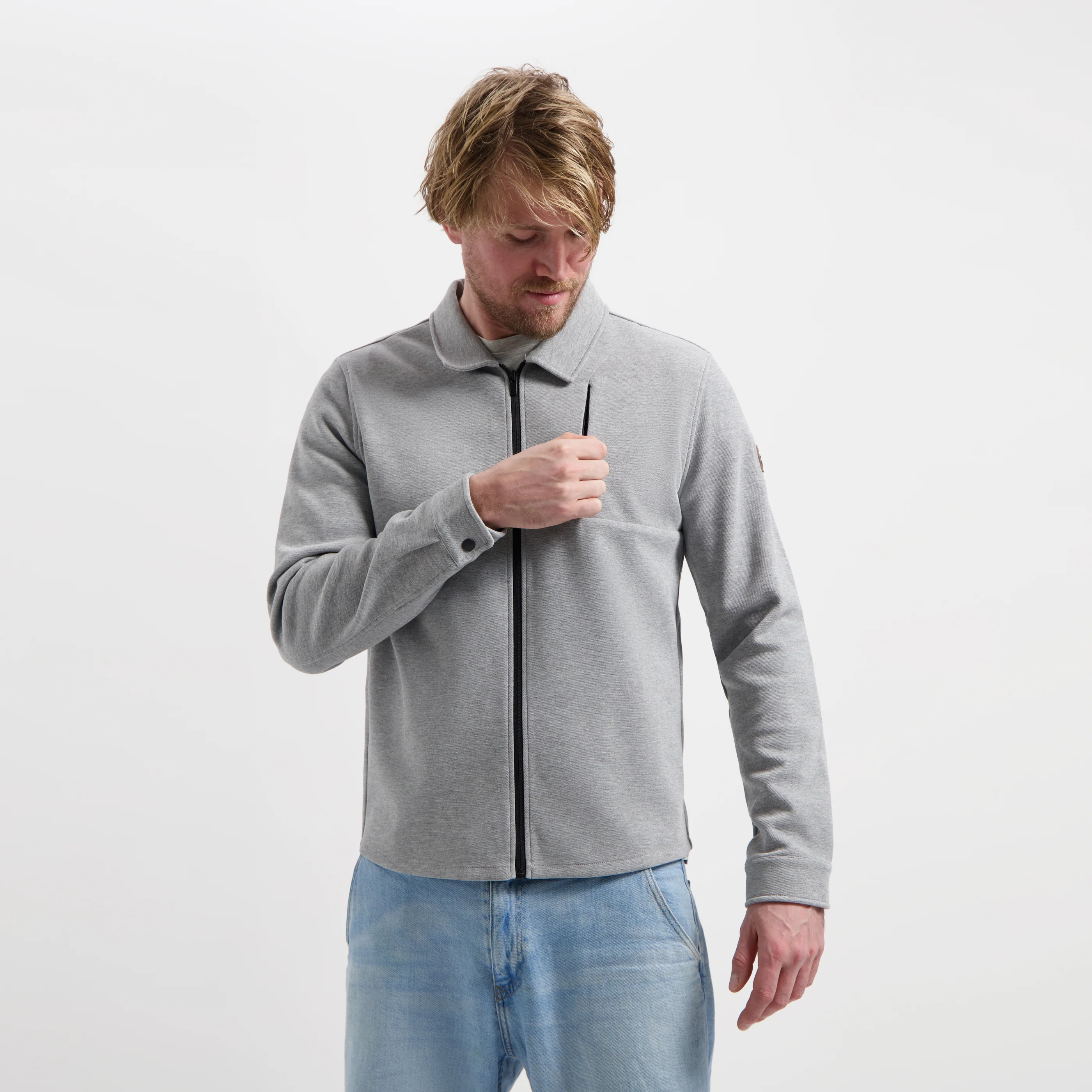 Njord Men - Outdoor over-shirt - Grey - Image 3