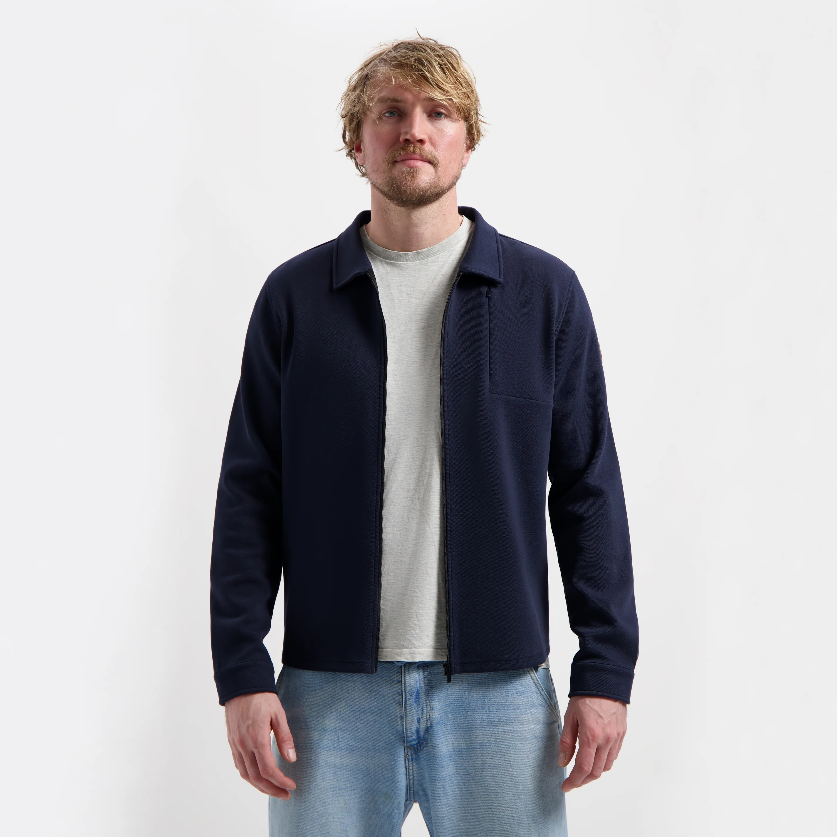Njord Men - Outdoor over-shirt - Navy - Image 2