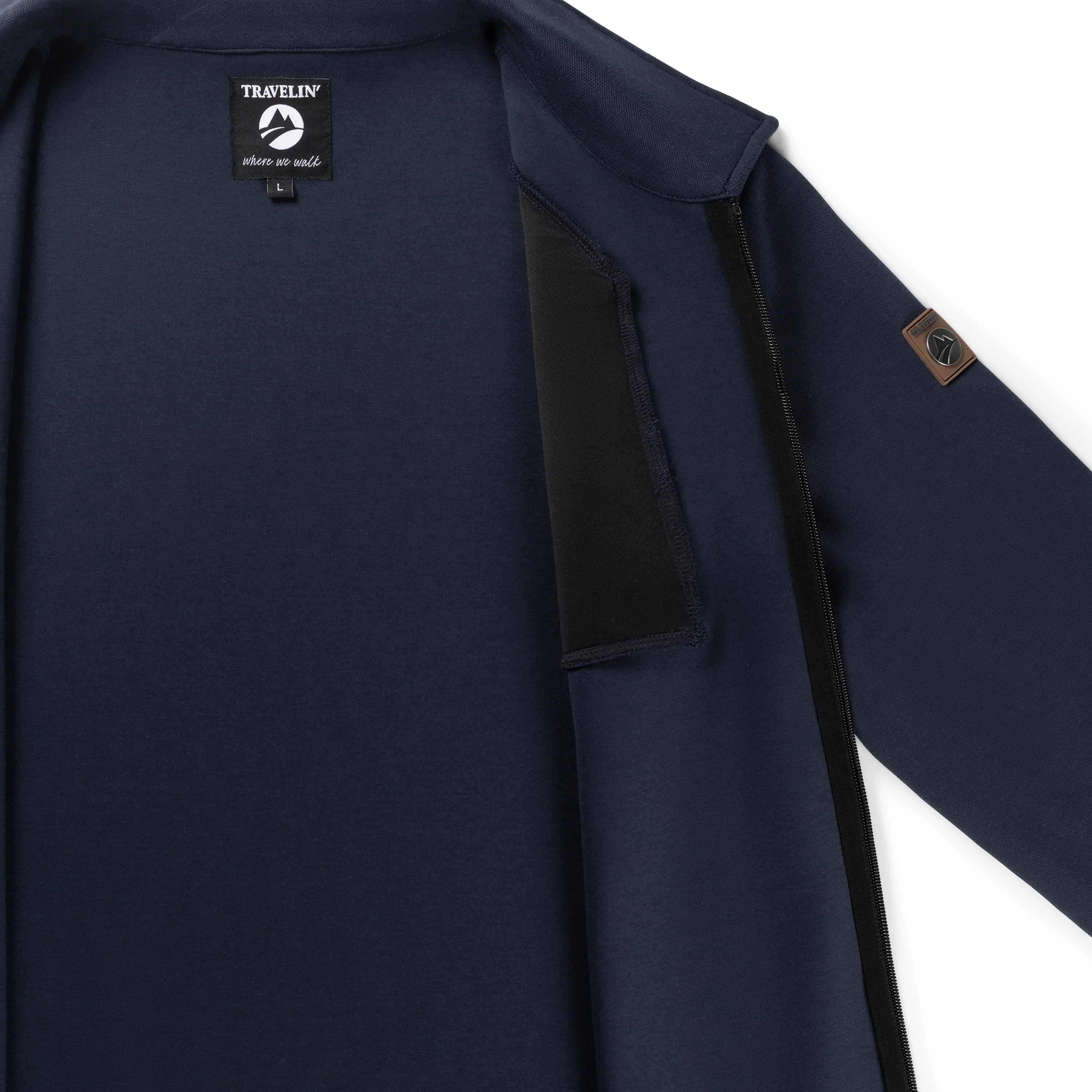Njord Men - Outdoor over-shirt - Navy - Image 9