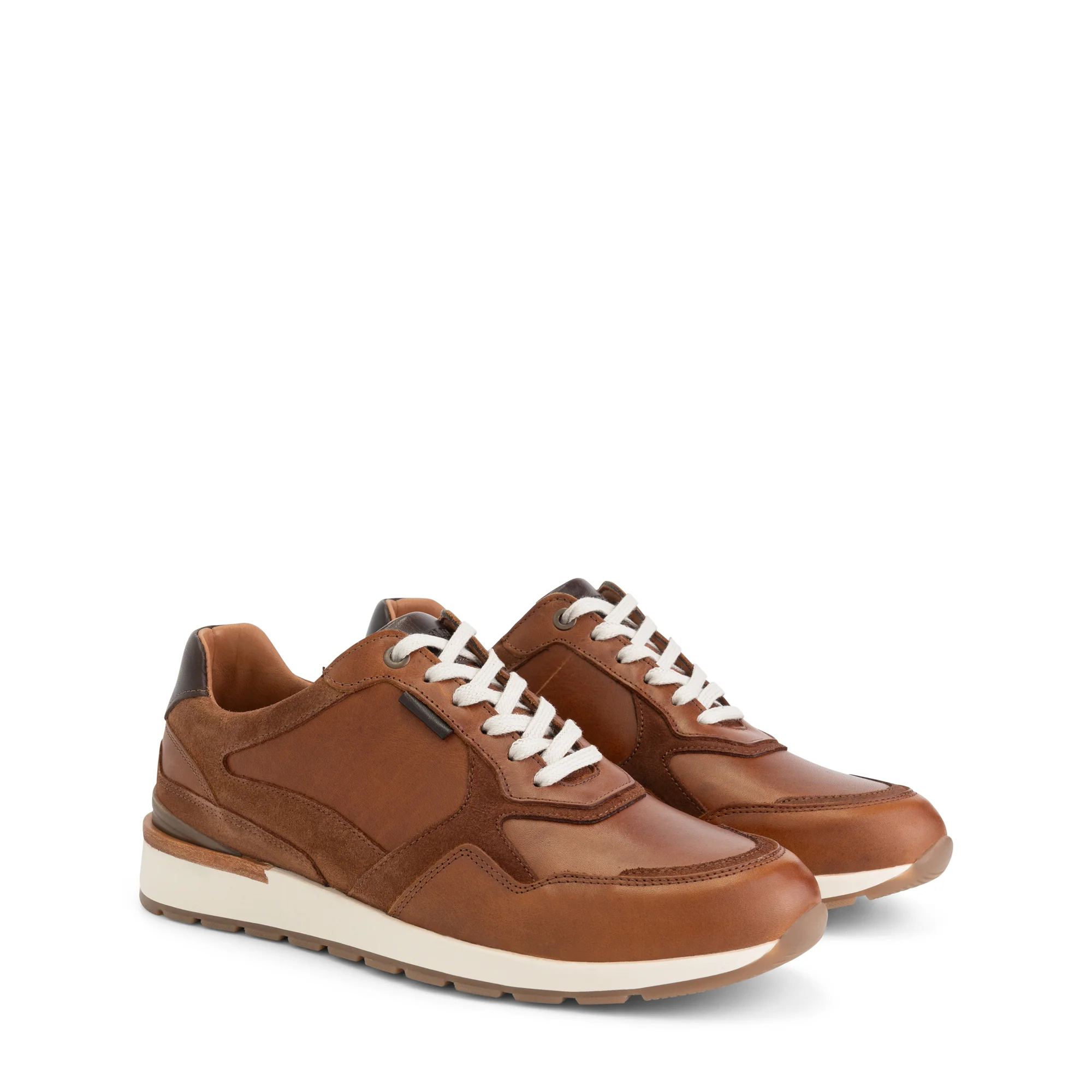 Northam Men - Sneakers - Leather - Cognac
