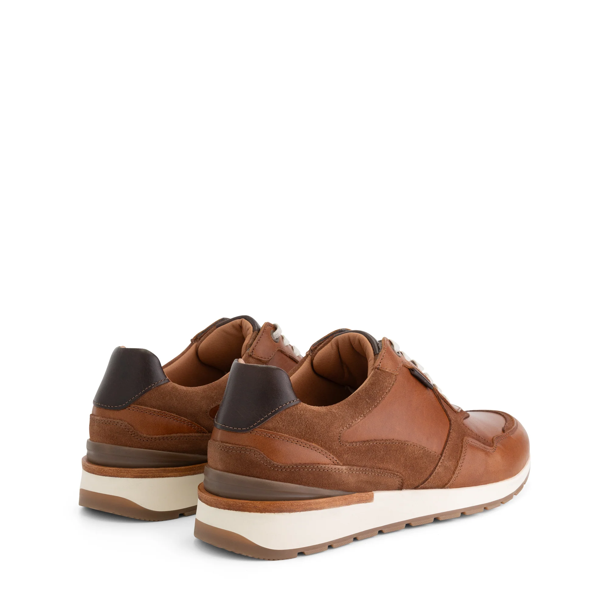 Northam Men - Sneakers - Leather - Cognac - Image 2