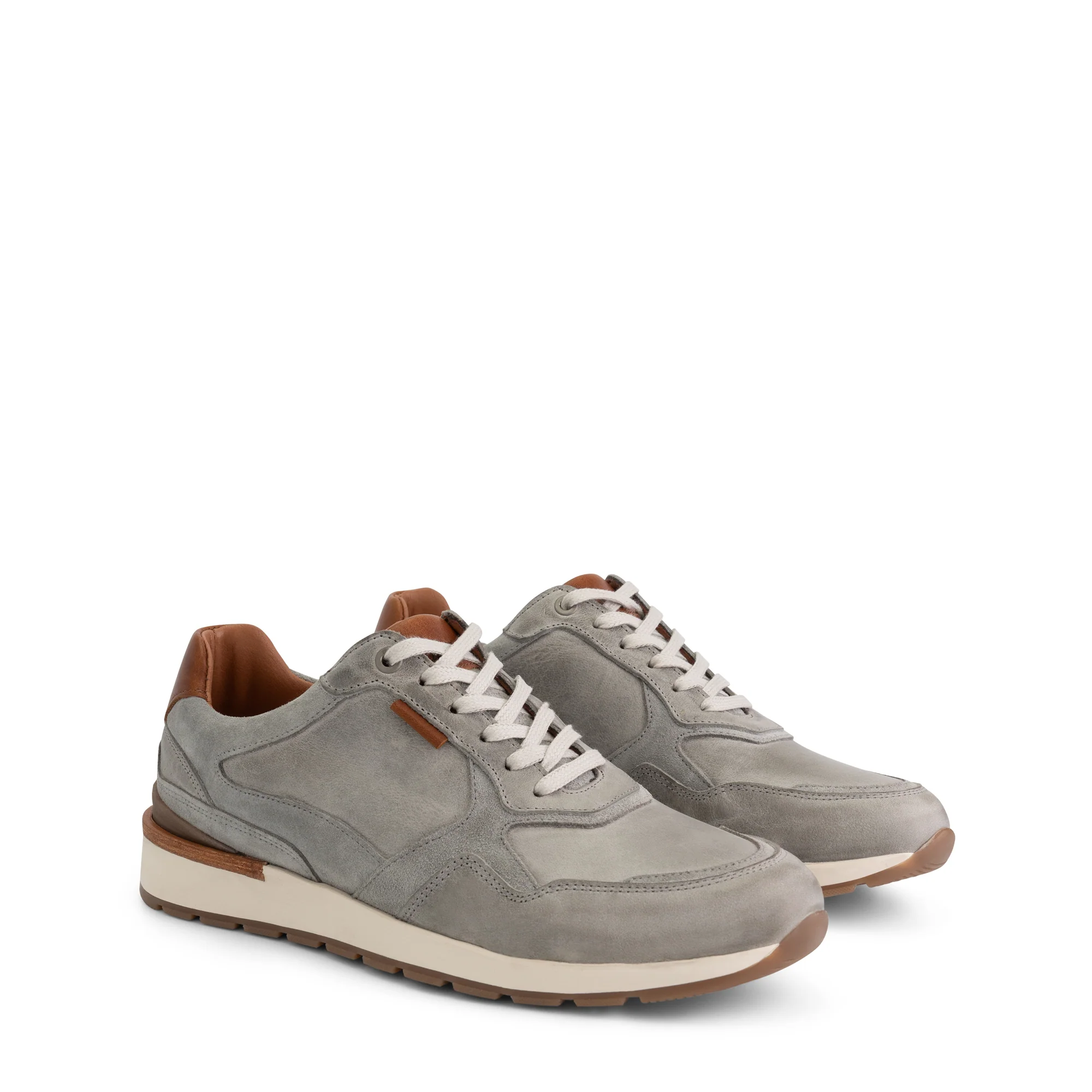 Northam Men - Sneakers - Leather - Grey