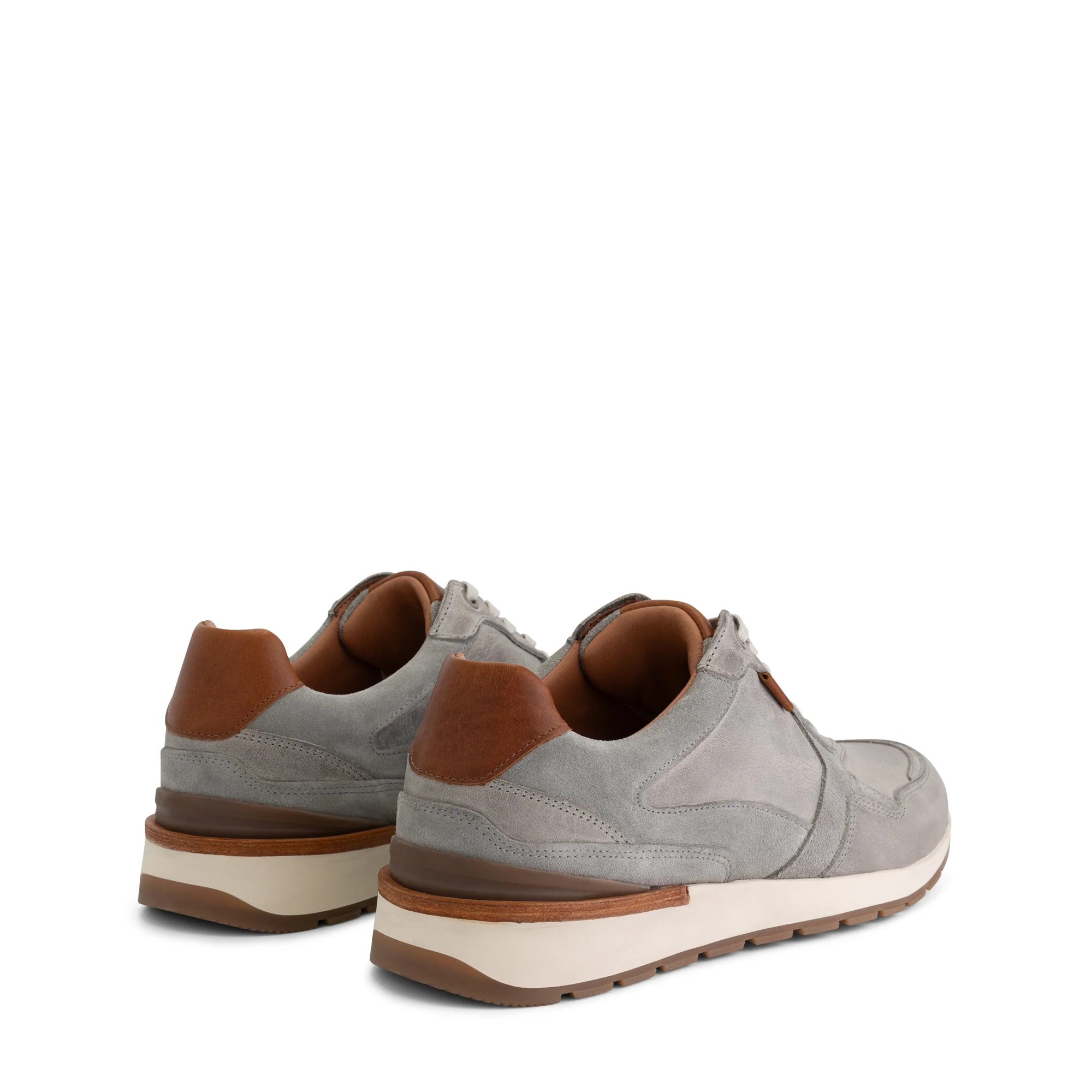 Northam Men - Sneakers - Leather - Grey - Image 2