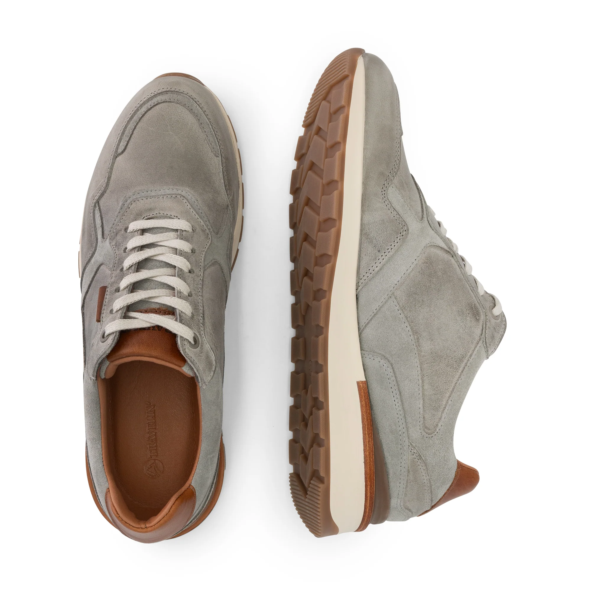 Northam Men - Sneakers - Leather - Grey - Image 4
