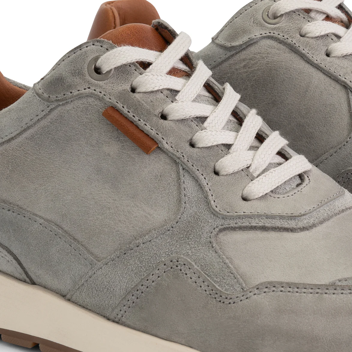 Northam Men - Sneakers - Leather - Grey - Image 7