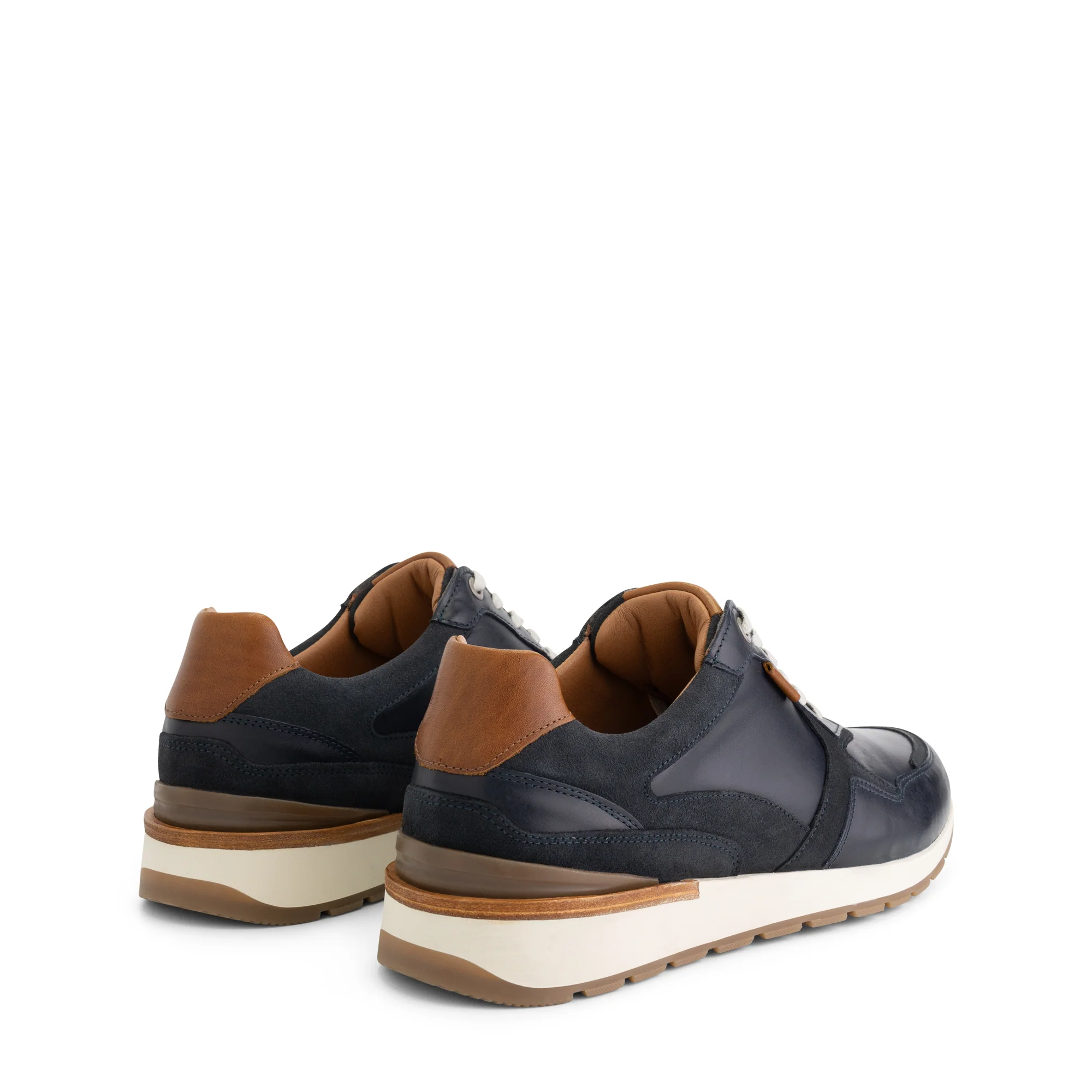 Northam Men - Sneakers - Leather - Navy - Image 2