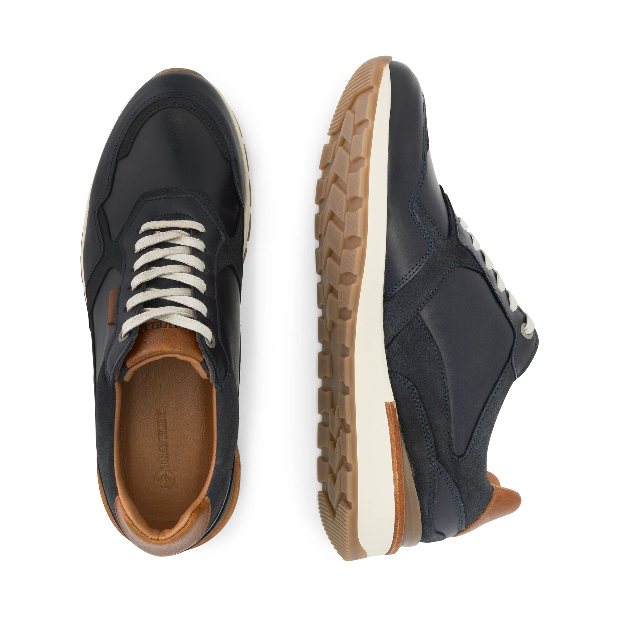 Northam Men - Sneakers - Leather - Navy - Image 4
