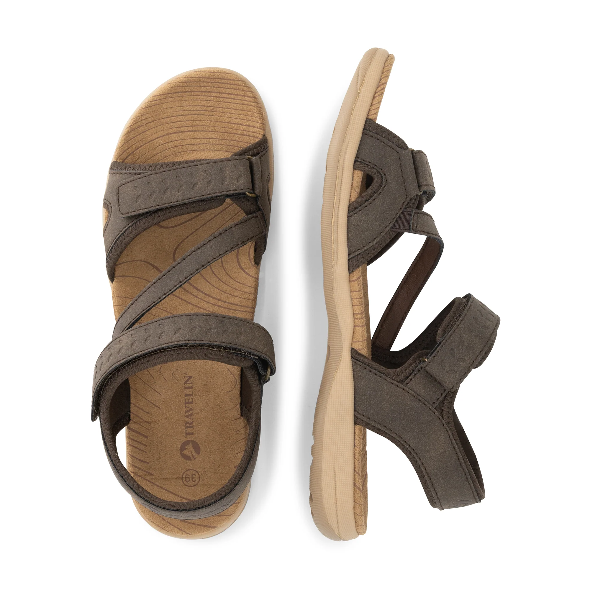 Ornas Women - Hiking sandals - Dark brown - Image 4