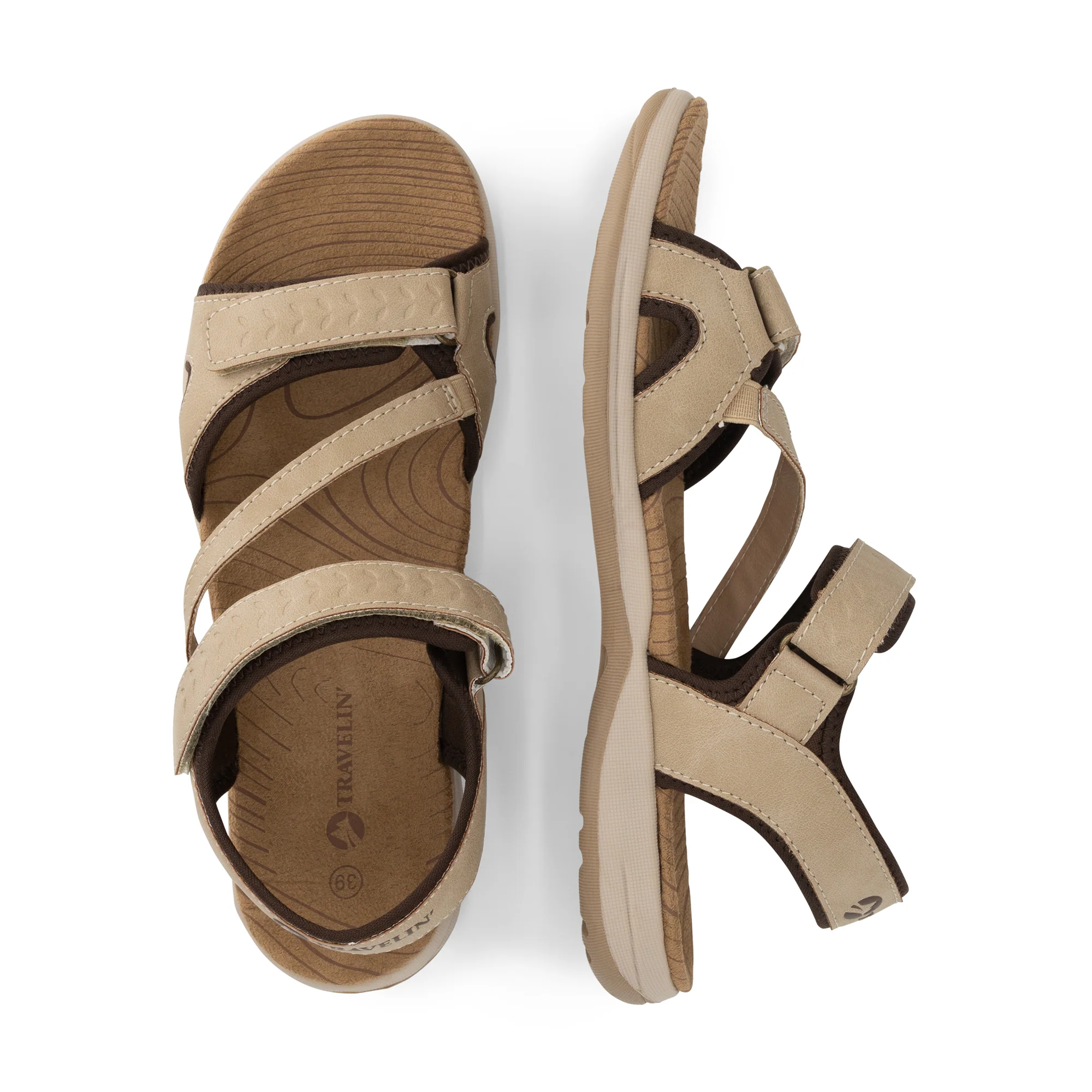 Ornas Women - Hiking sandals - Light brown - Image 4
