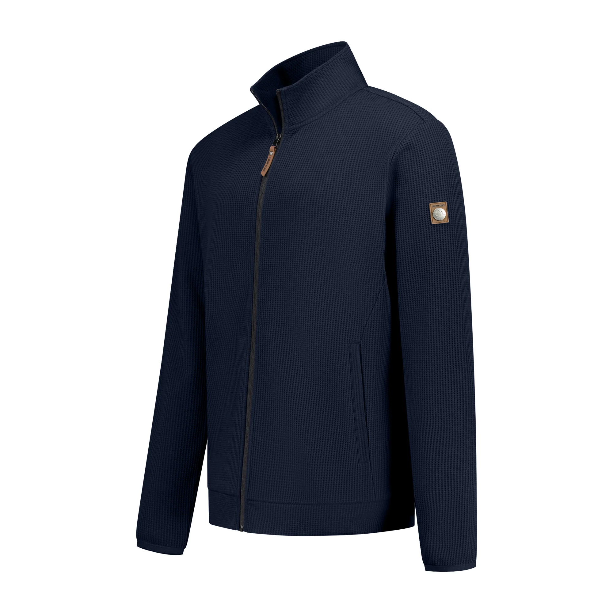Pavo Men - Outdoor cardigan - Navy - Image 3