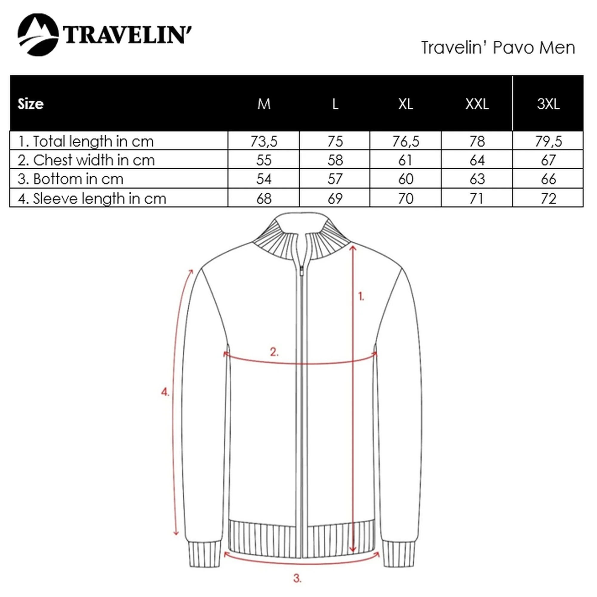 Pavo Men - Outdoor cardigan - Navy - Image 8