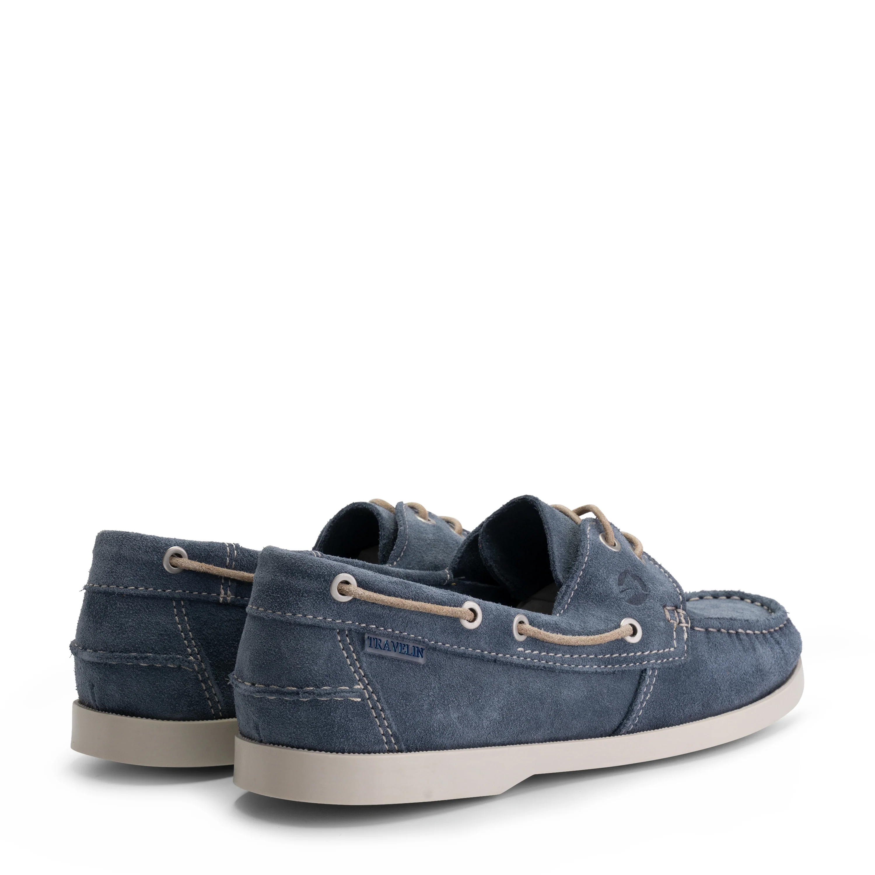 Penzance Men - Boat shoes - Suede - Blue - Image 2