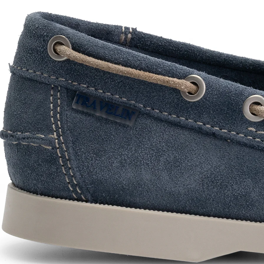 Penzance Men - Boat shoes - Suede - Blue - Image 6