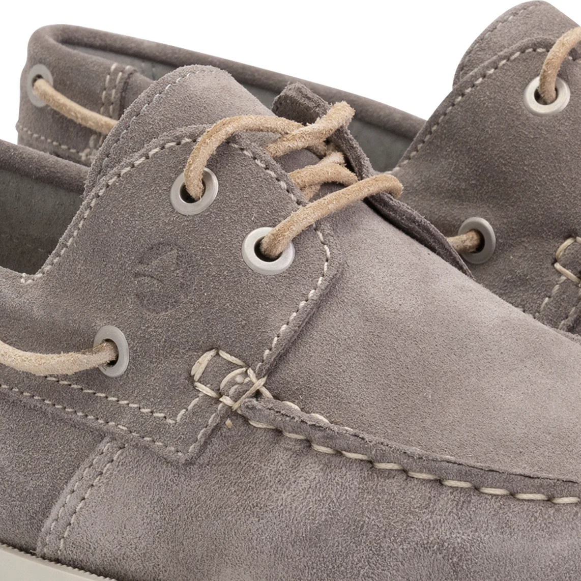 Penzance Men - Boat shoes - Suede - Grey - Image 7