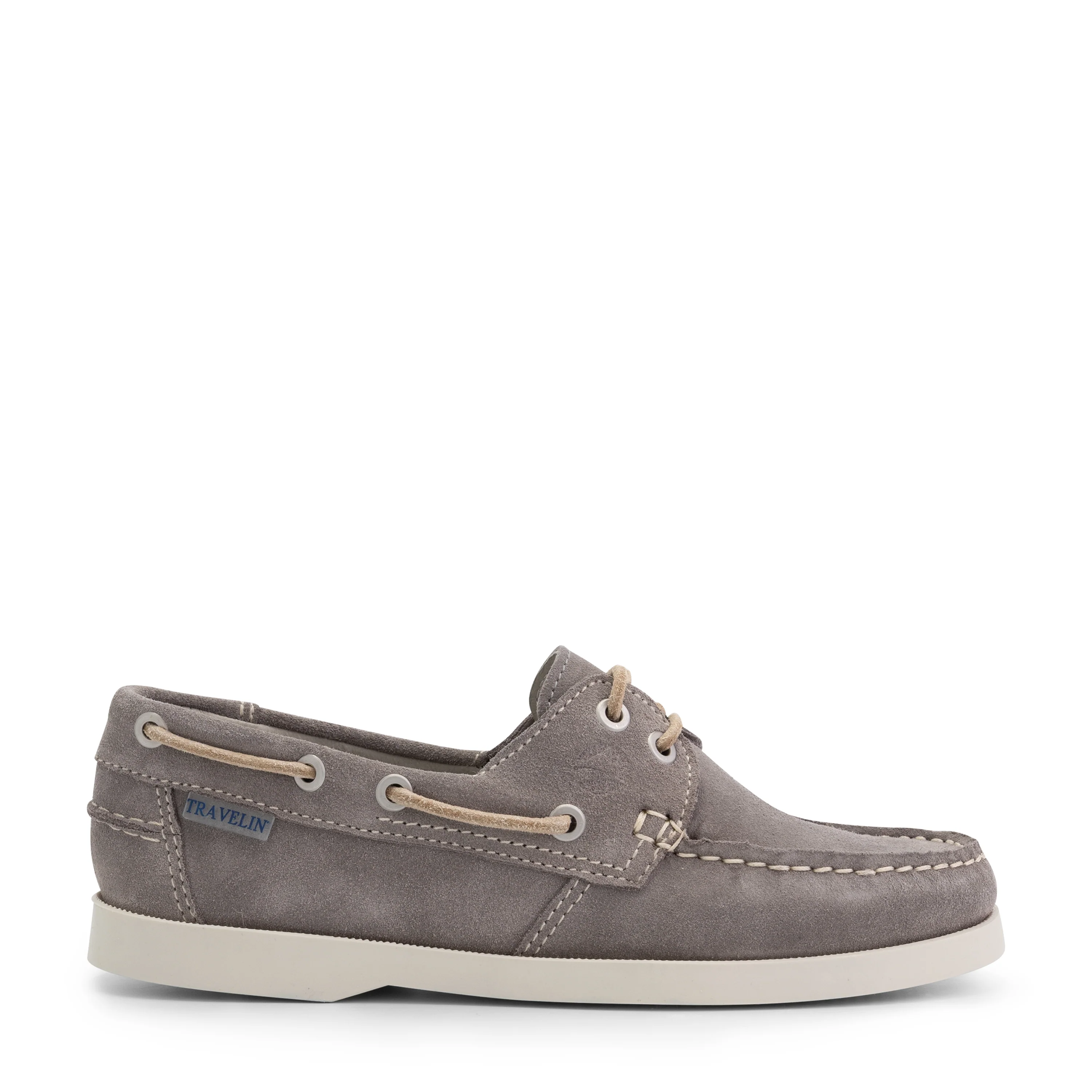Penzance Women - Boat shoes - Suede - Grey - Image 3