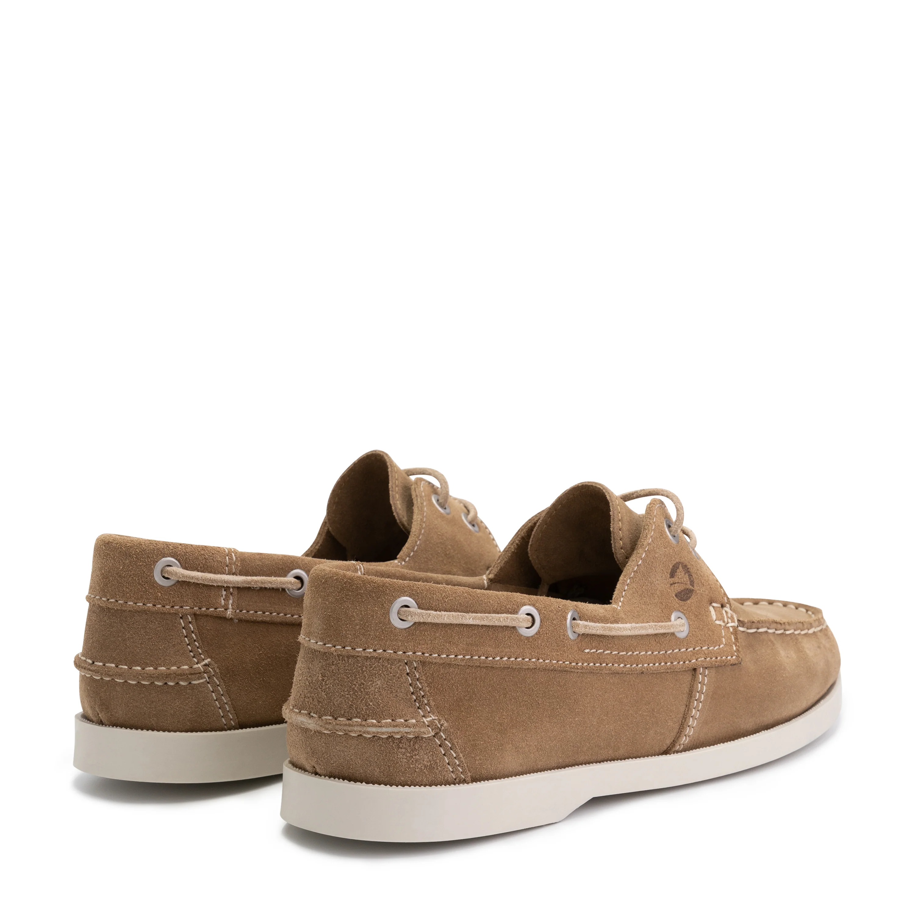 Penzance Men - Boat shoes - Suede - Light brown - Image 2