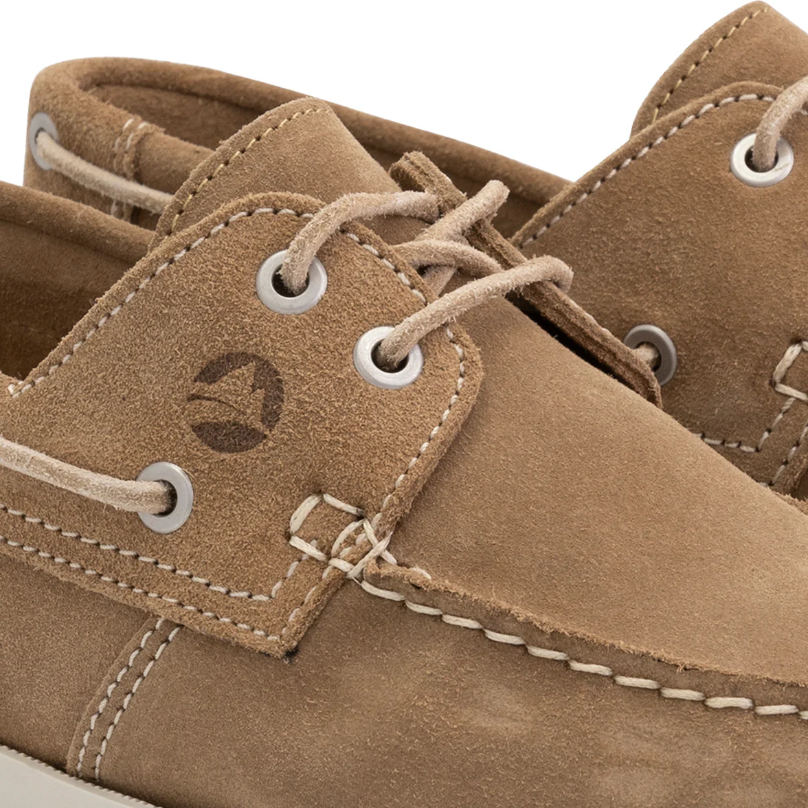 Penzance Men - Boat shoes - Suede - Light brown - Image 7