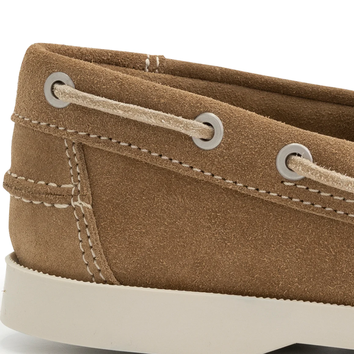 Penzance Women - Boat shoes - Suede - Light brown - Image 6