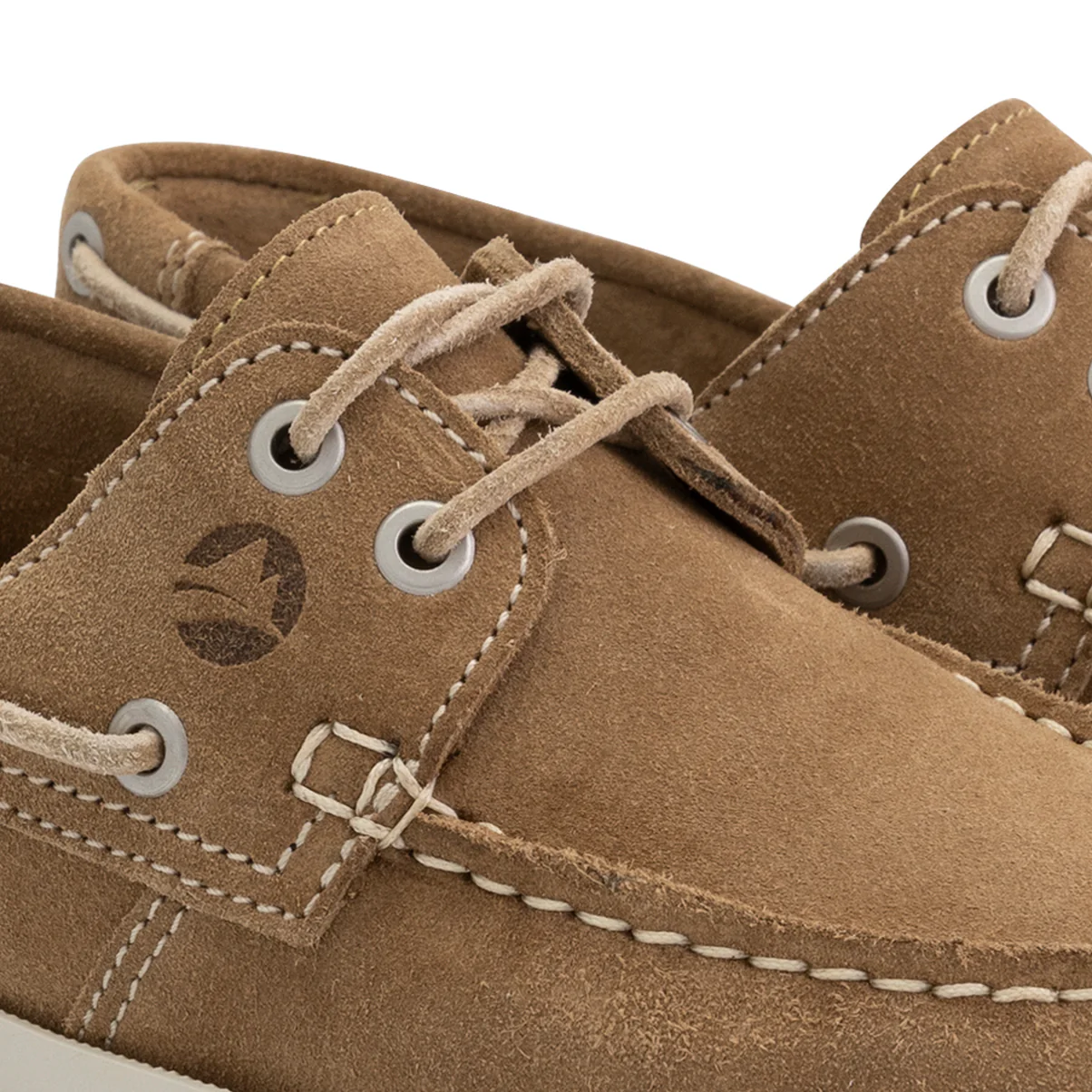 Penzance Women - Boat shoes - Suede - Light brown - Image 7