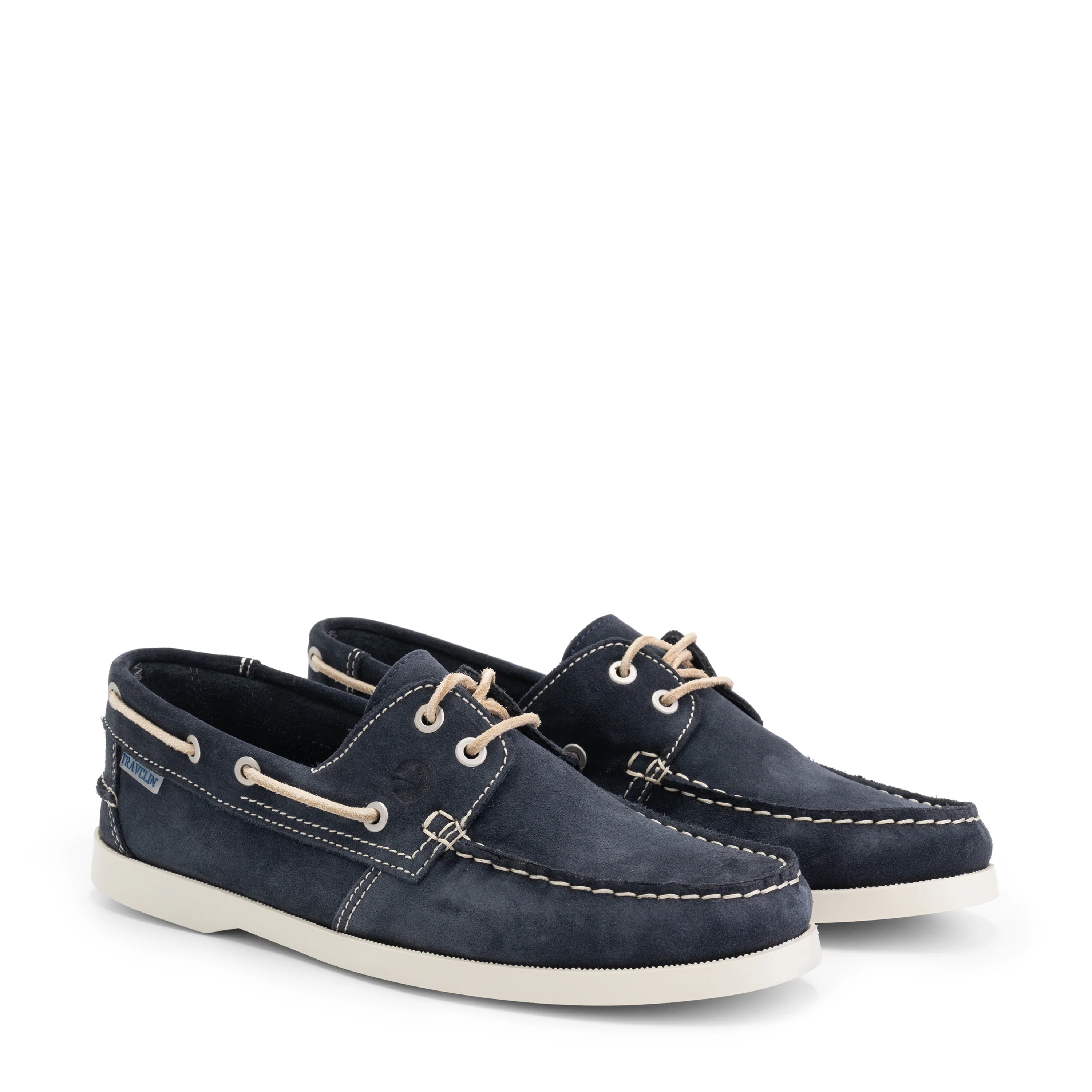 Penzance Men - Boat shoes - Suede - Navy