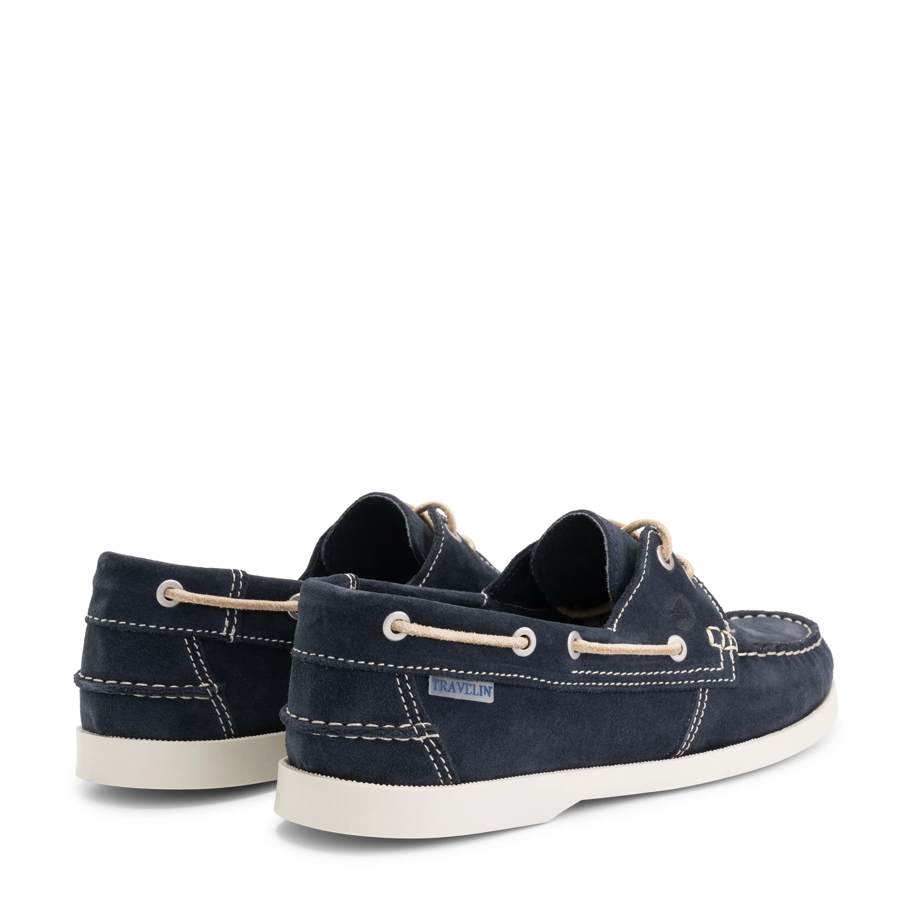 Penzance Men - Boat shoes - Suede - Navy - Image 2