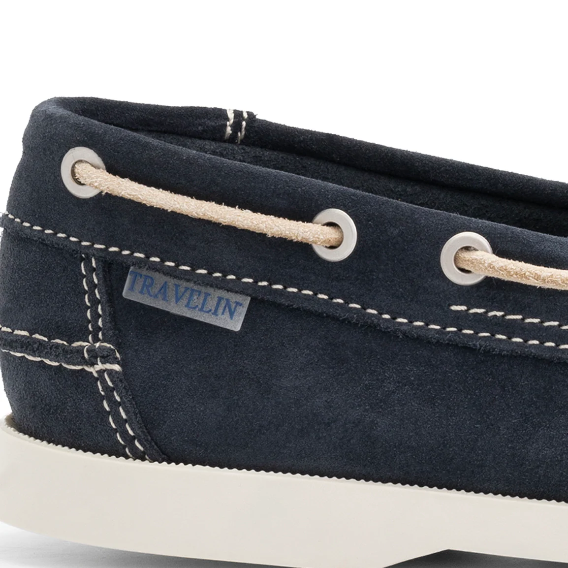 Penzance Men - Boat shoes - Suede - Navy - Image 6