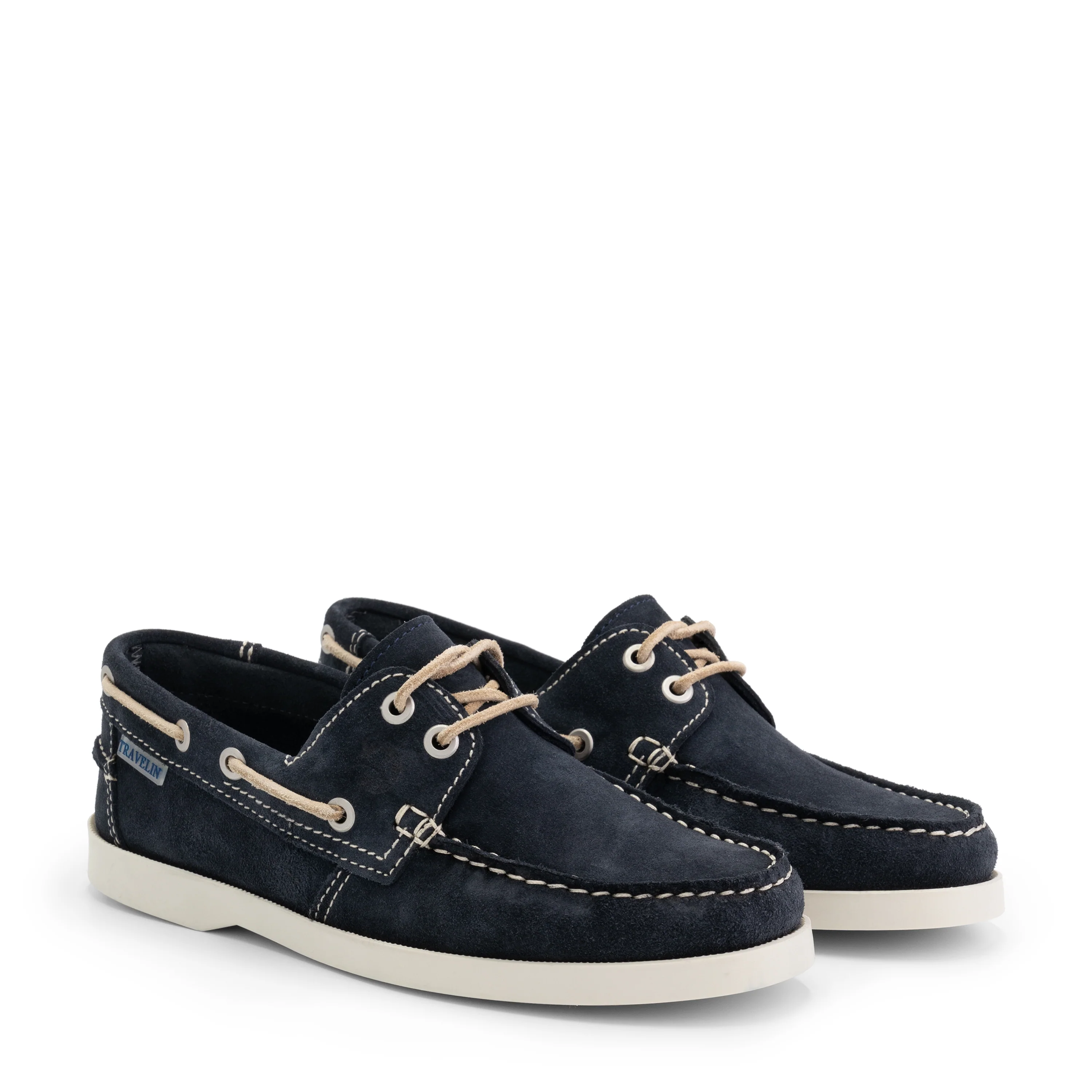 Penzance Women - Boat shoes - Suede - Navy