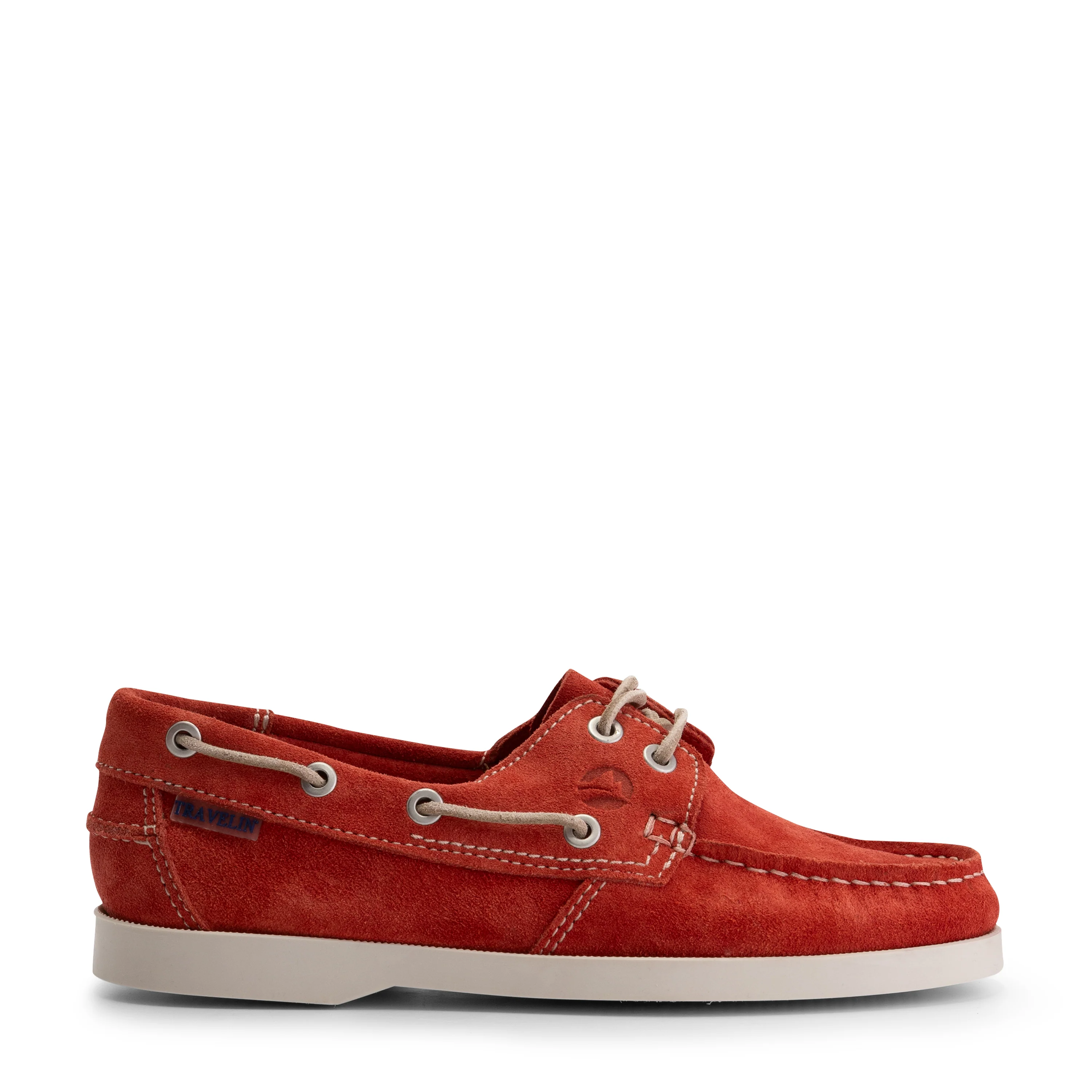 Penzance Women - Boat shoes - Suede - Red - Image 3