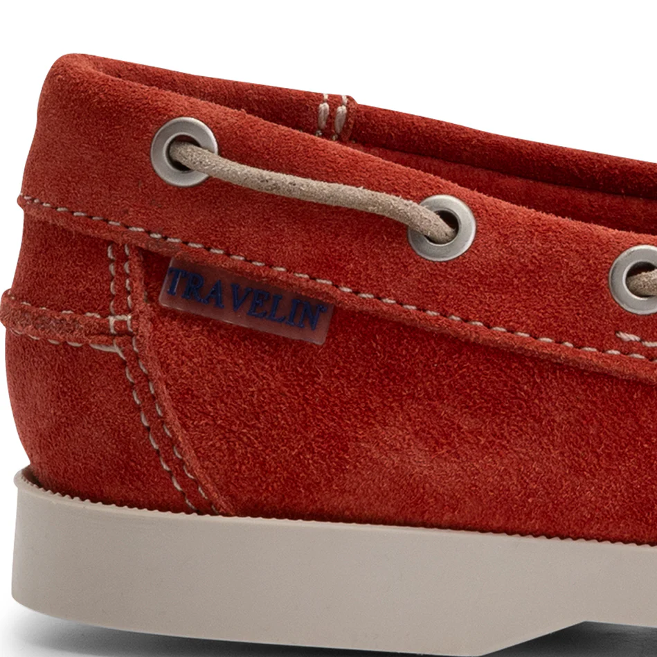Penzance Women - Boat shoes - Suede - Red - Image 6