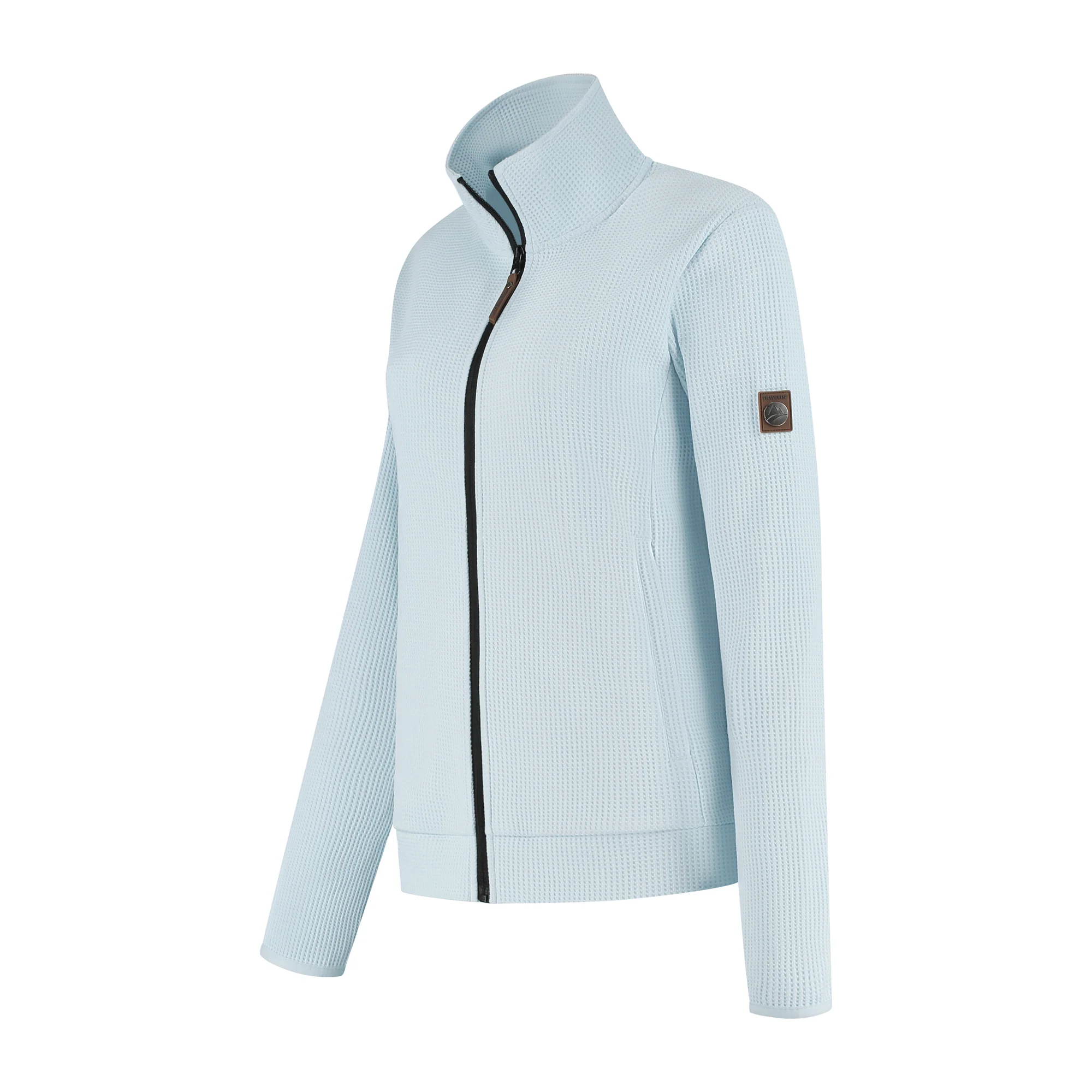 Pia Women - Outdoor cardigan - Light blue - Image 3