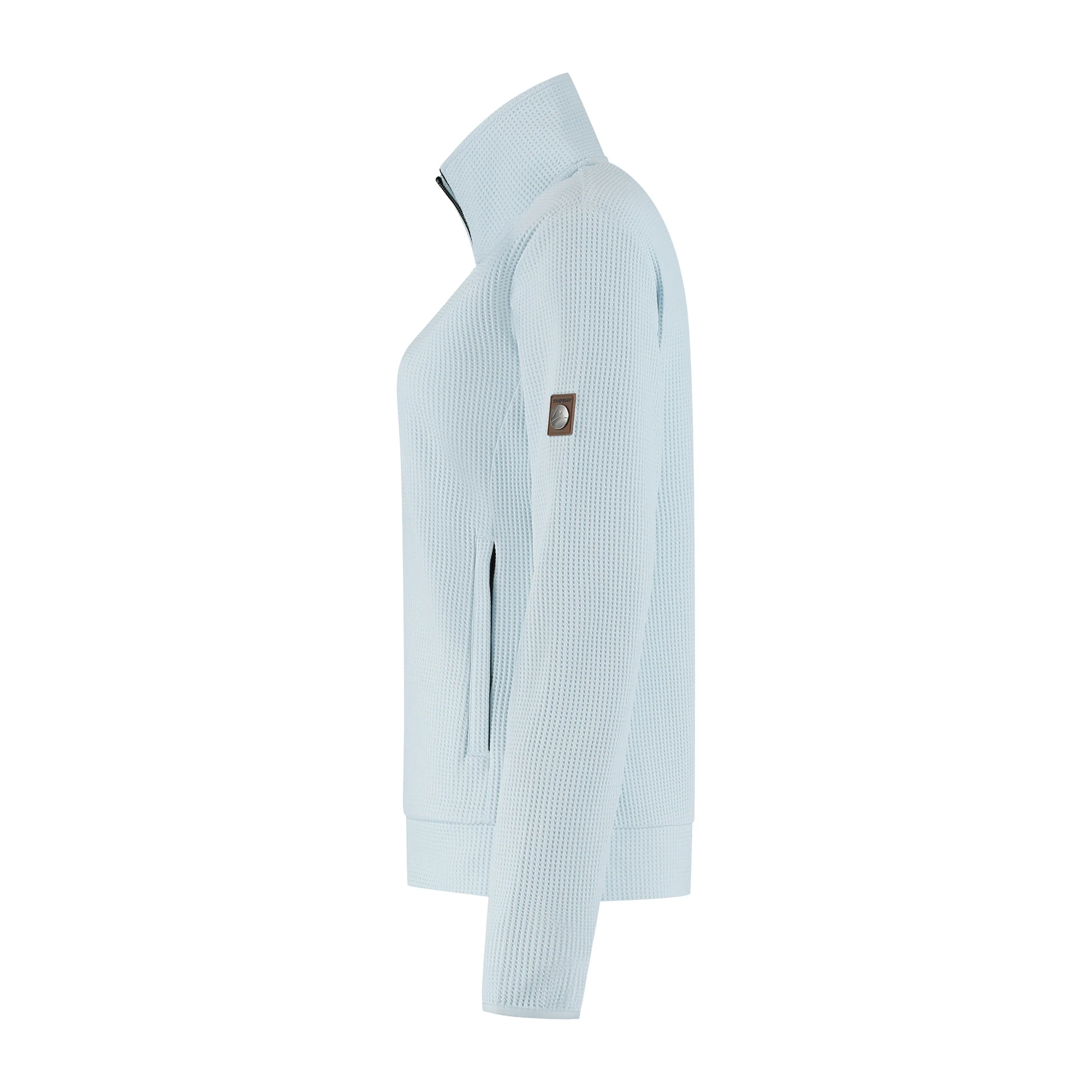 Pia Women - Outdoor cardigan - Light blue - Image 5