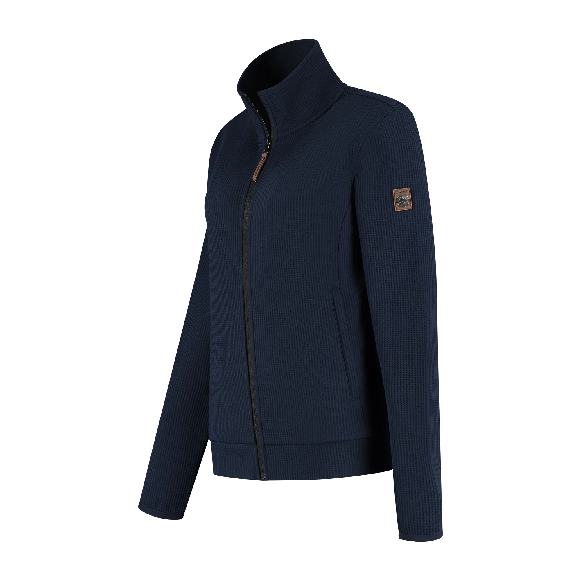 Pia Women - Outdoor cardigan - Navy - Image 3