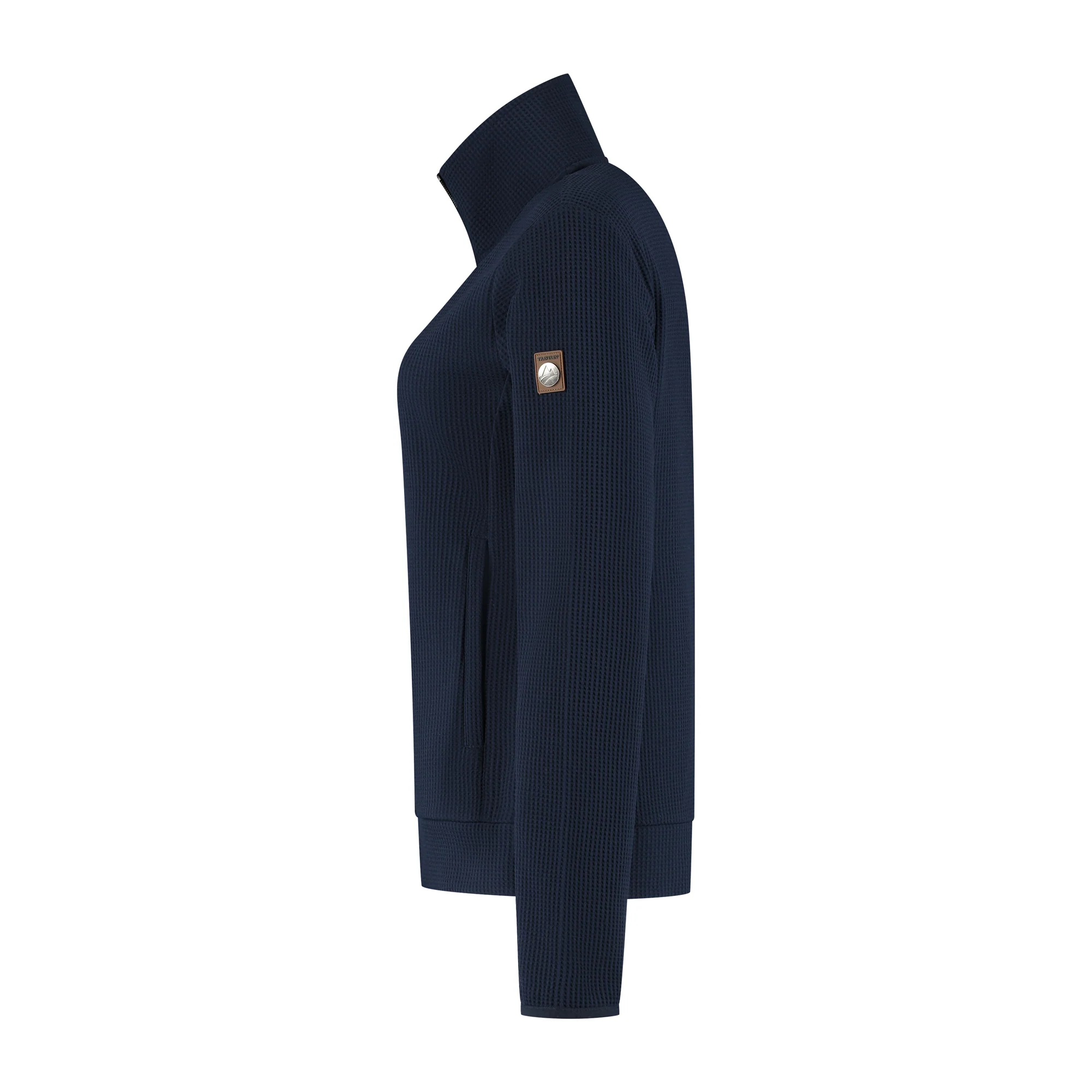 Pia Women - Outdoor cardigan - Navy - Image 5