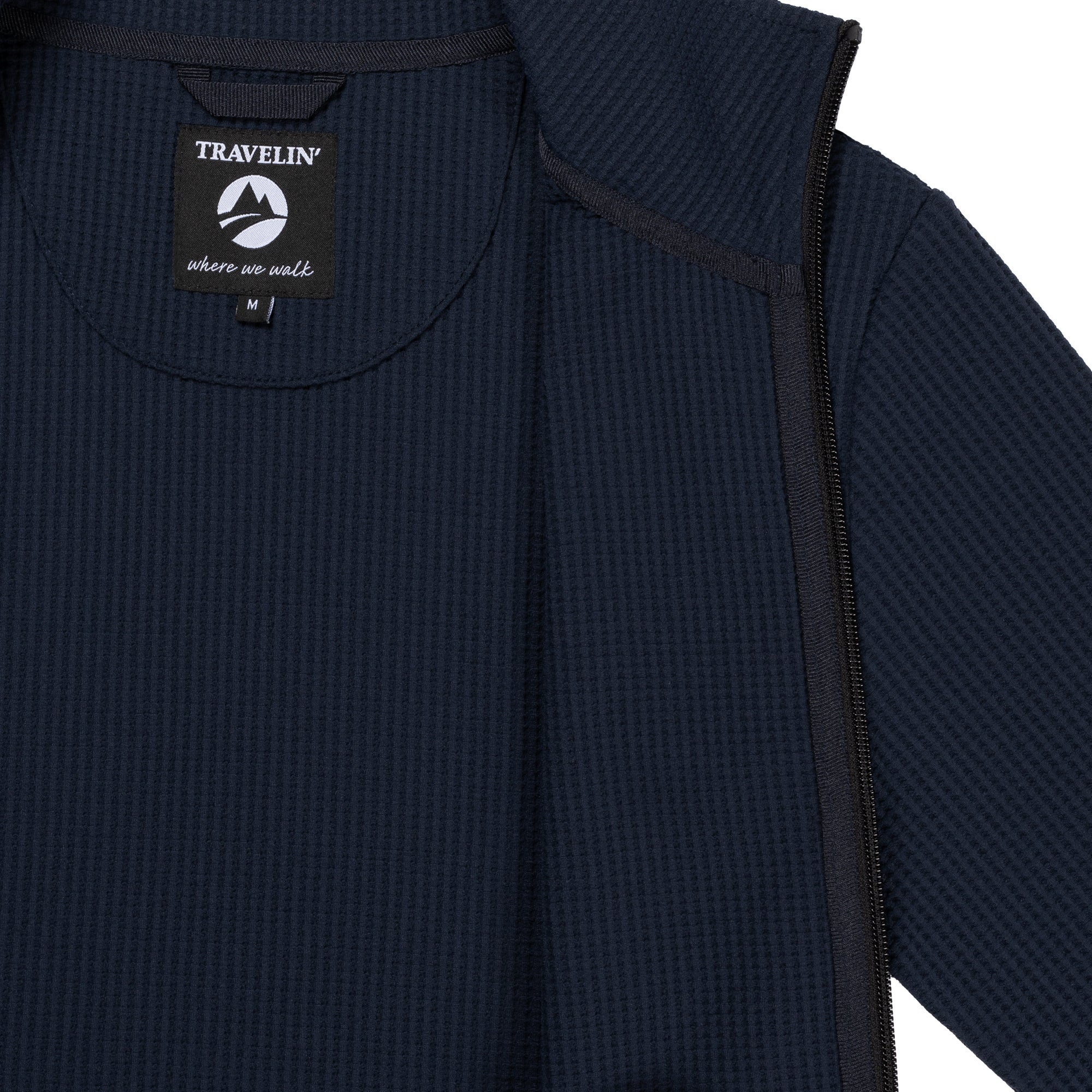 Pia Women - Outdoor cardigan - Navy - Image 7