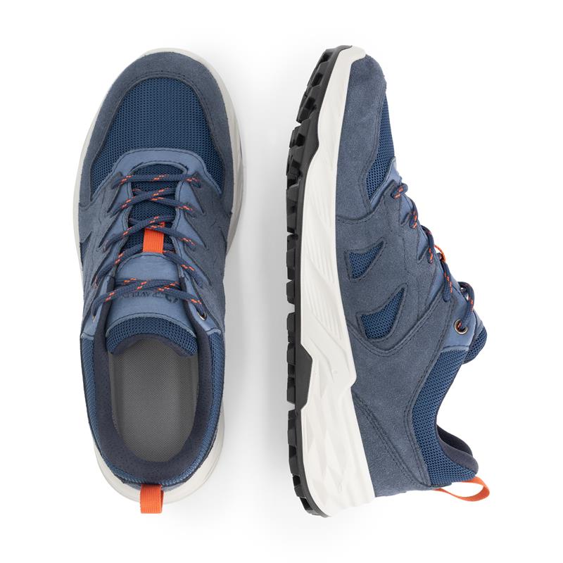 Praesto Men - Low hiking shoes - Waterproof - Blue - Image 4