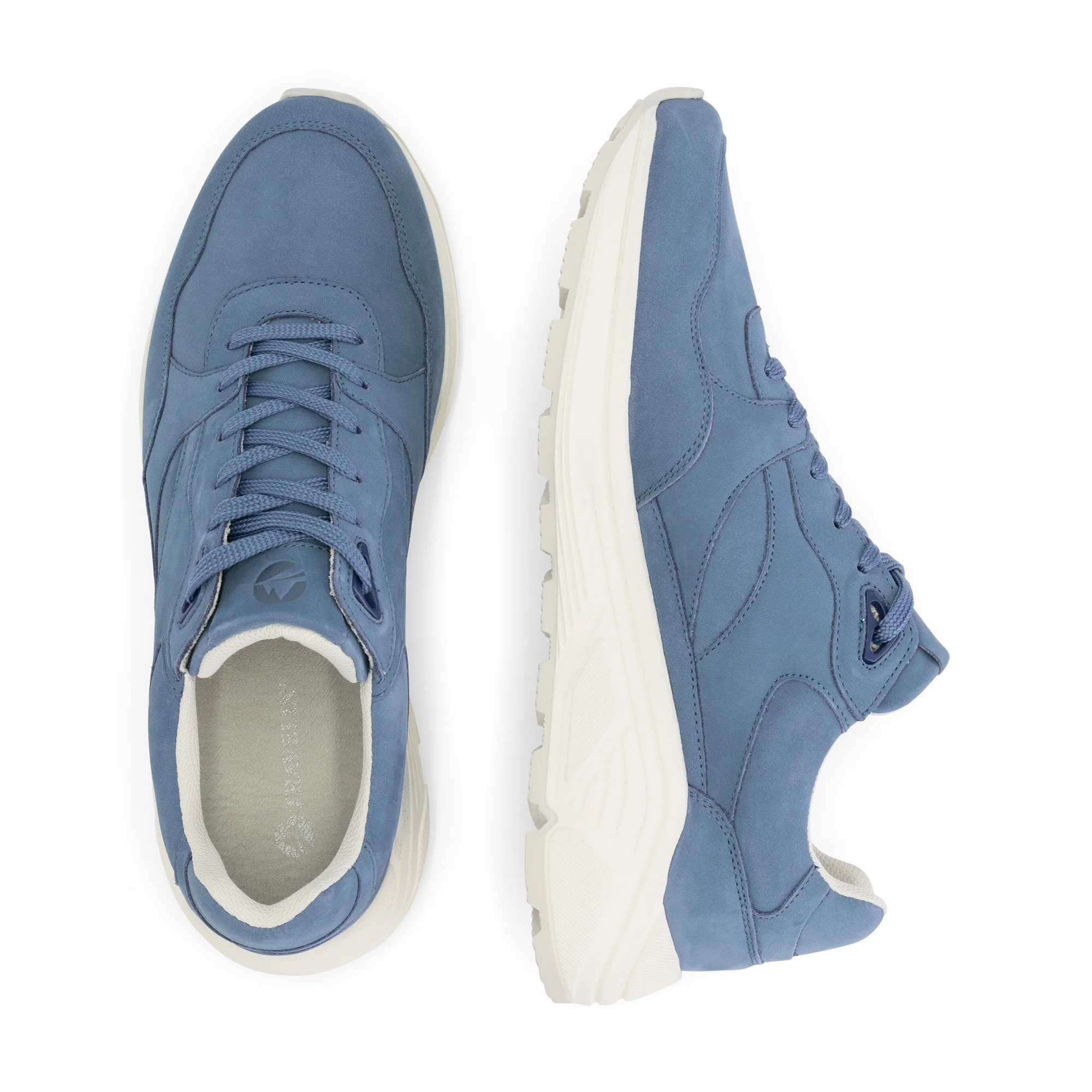 Raunds Men - Sneakers - Nubuck - Blue - Image 4