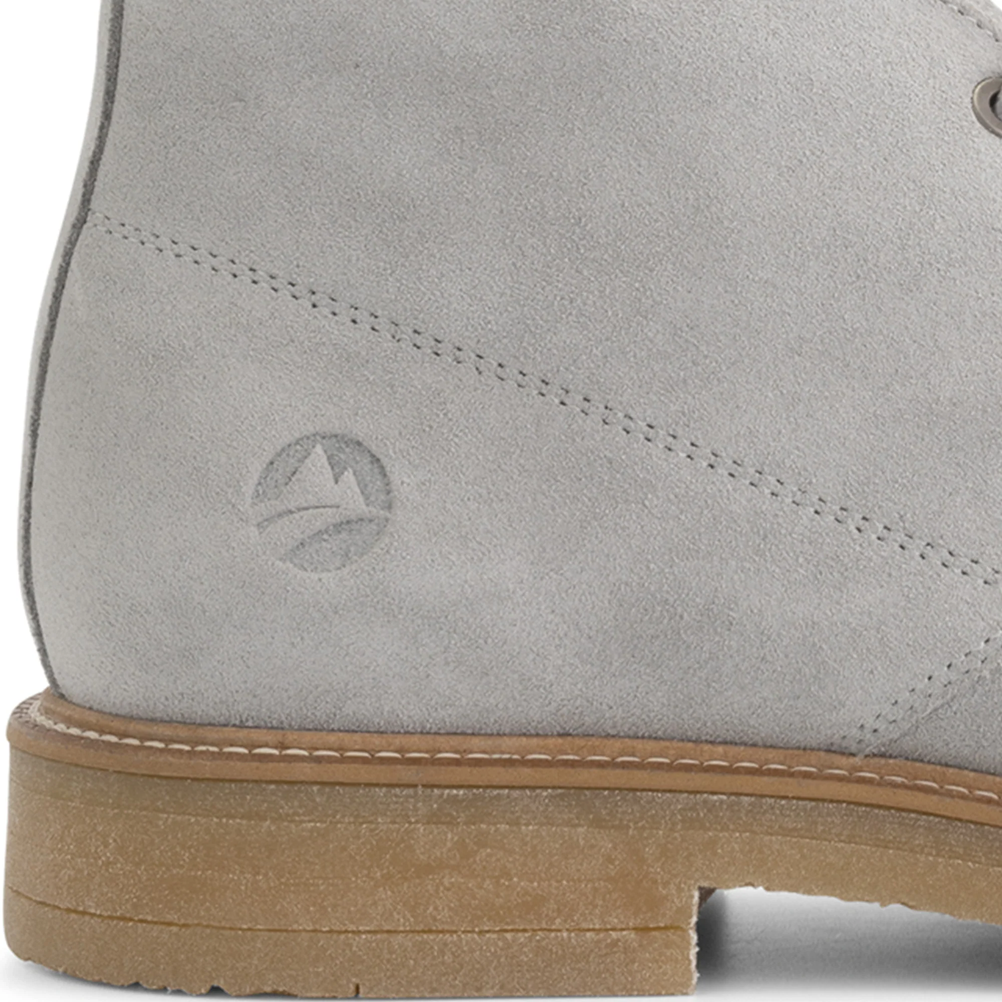 Redhill Men - Mid lace-up shoes - Suede - Grey - Image 6