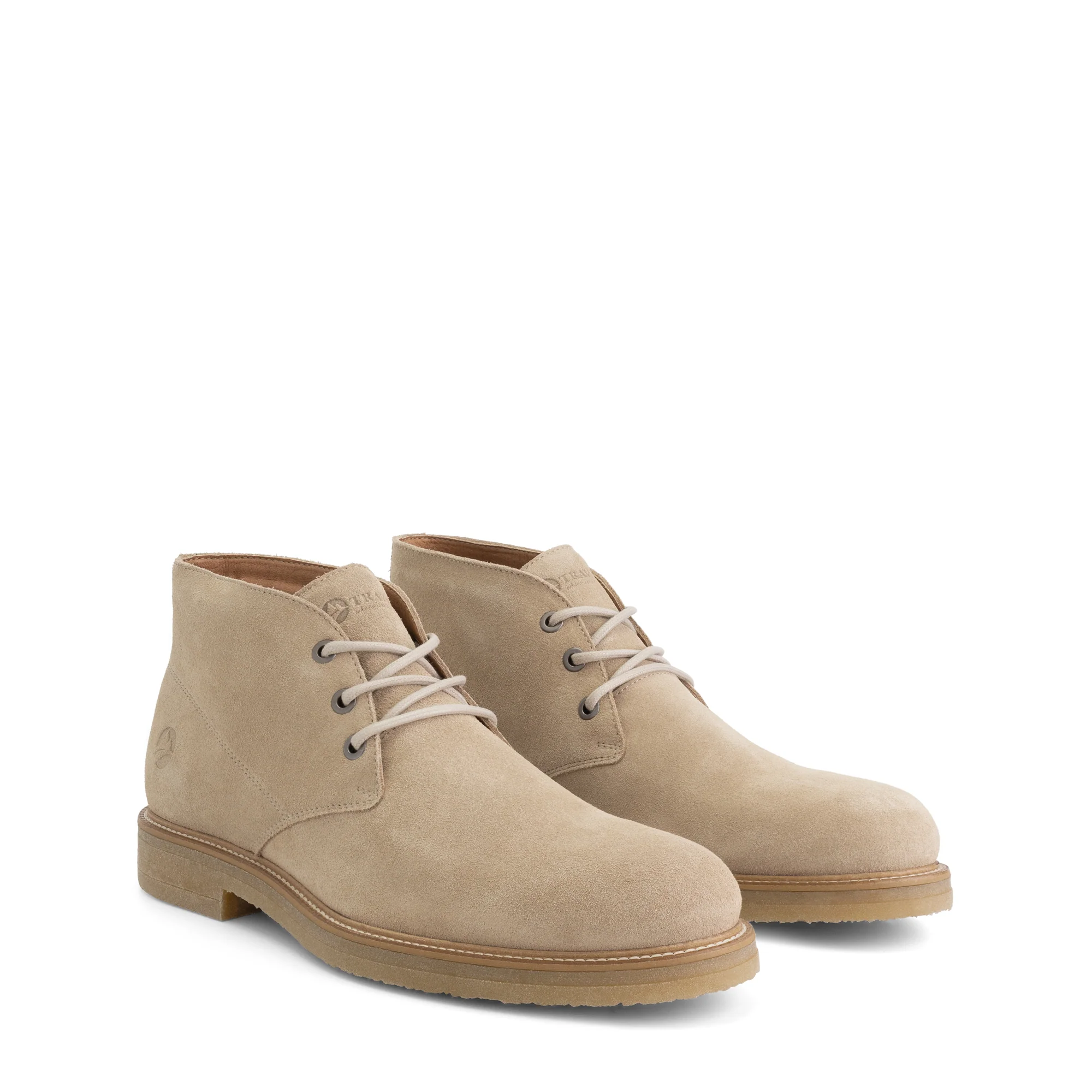 Redhill Men - Mid lace-up shoes - Suede - Sand