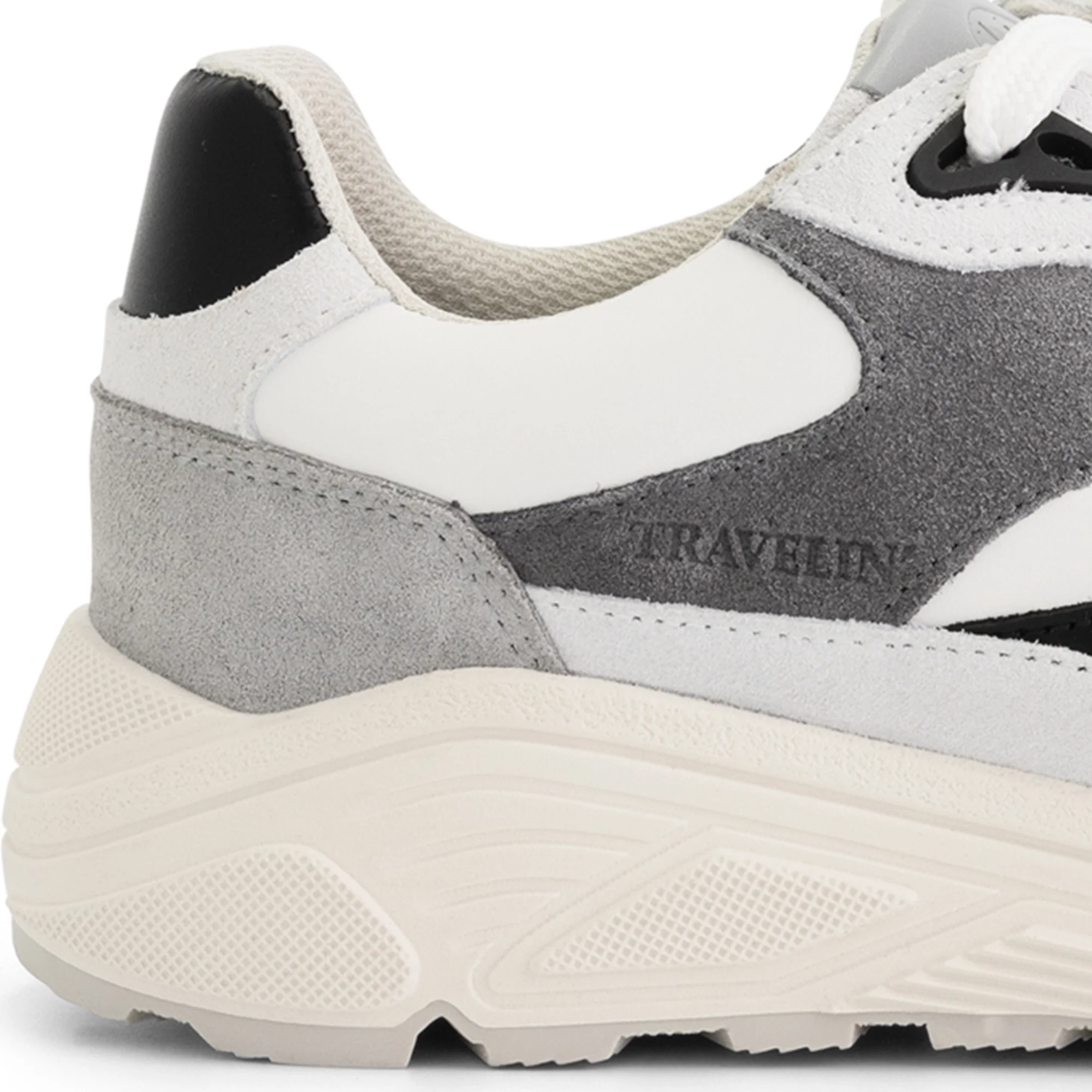 Royston Women - Sneakers - Leather - Grey/Black - Image 6