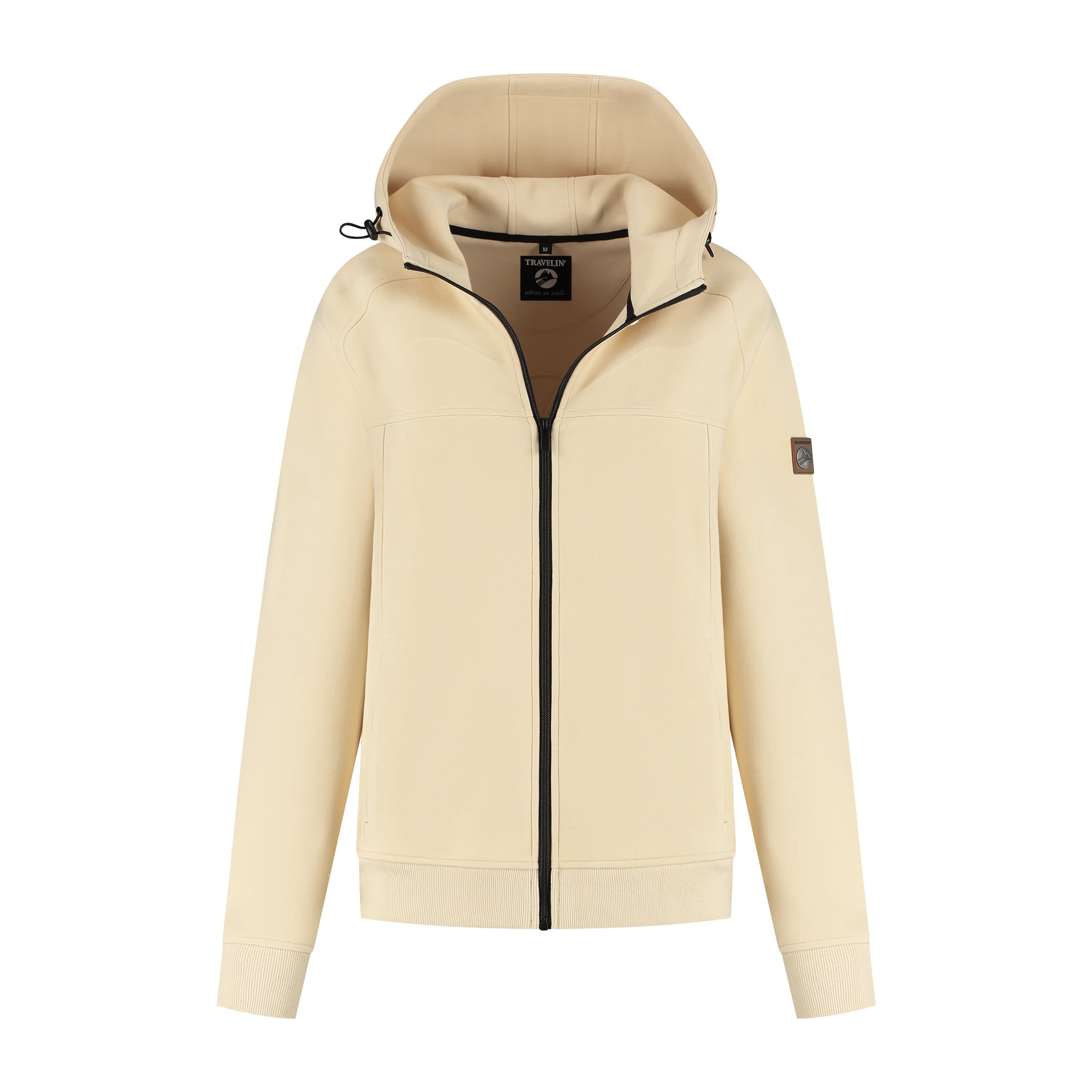 Sanna Women - Outdoor cardigan - Sweater - Sand