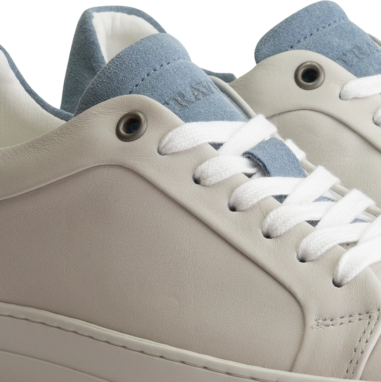 Santec Women - Sneakers - Leather - Light blue - Image 7