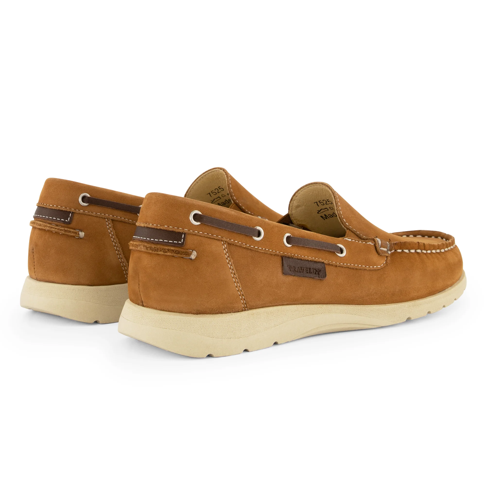 Seatown Women - Slip-ons - Nubuck - Cognac - Image 2