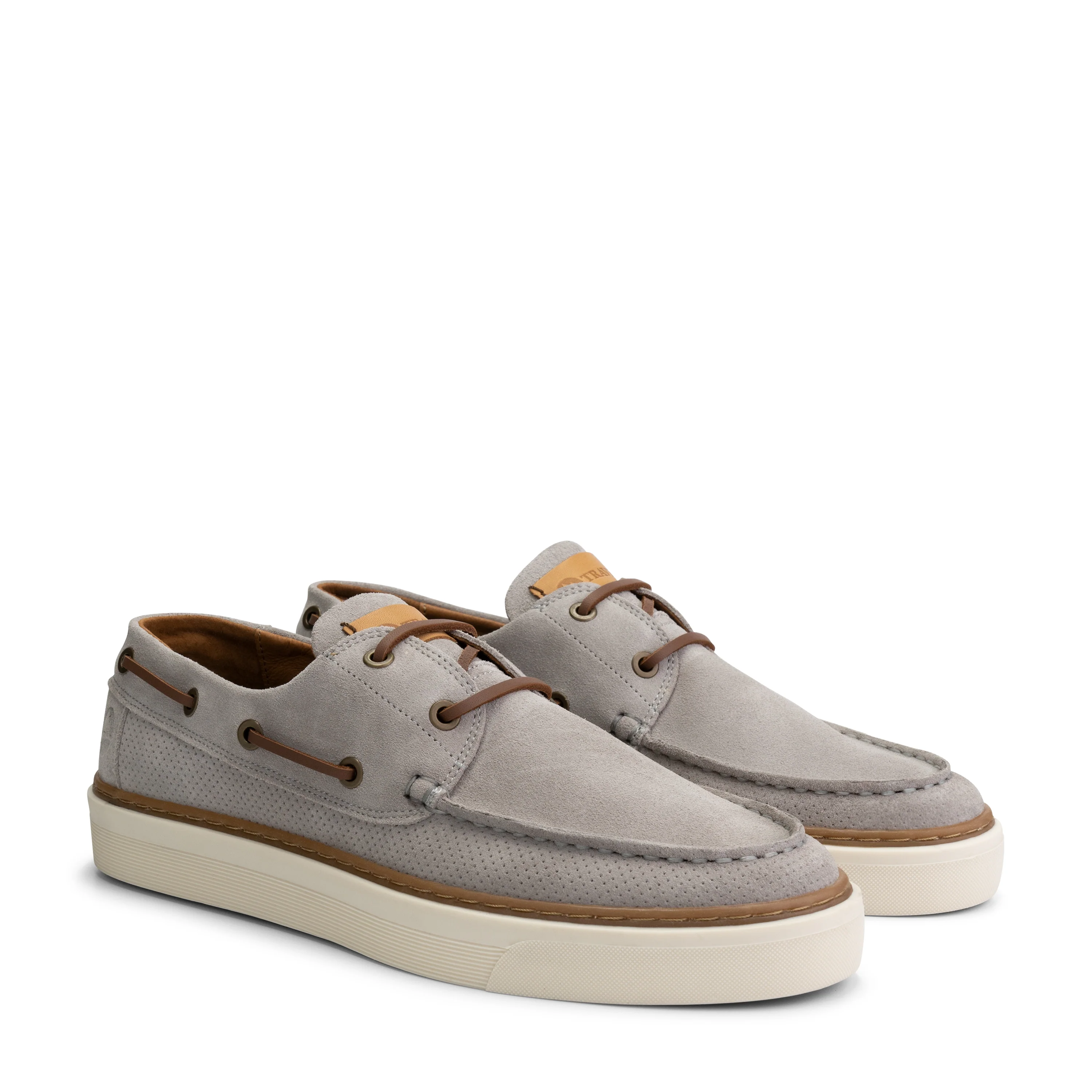 Shipton Men - Lace-up shoes - Suede - Grey